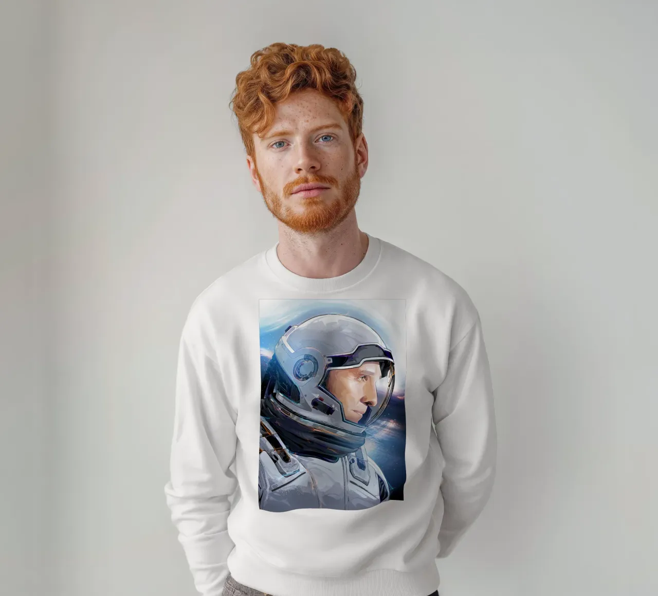 Interstellar Astronaut felpa da nabakumov