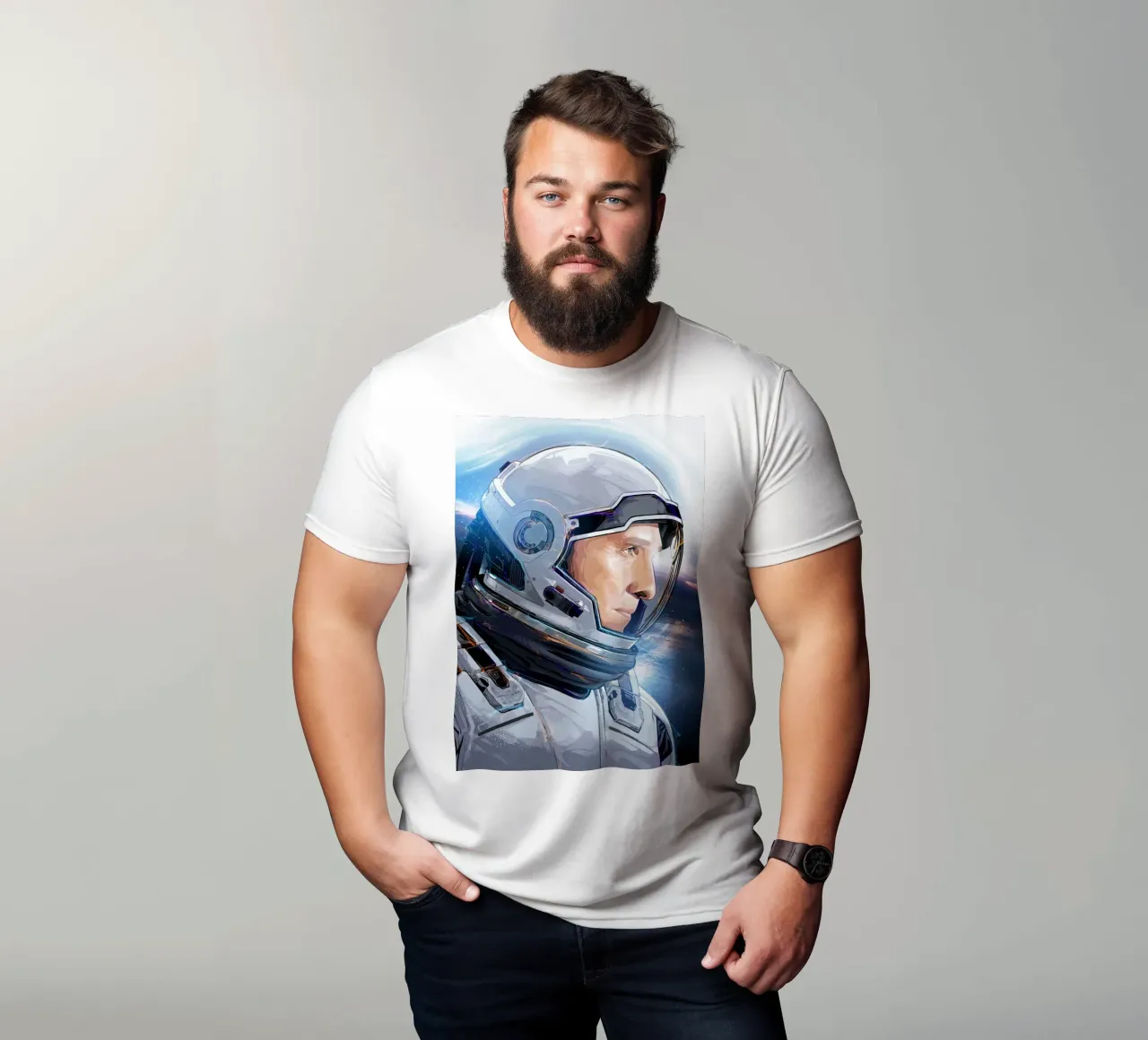 Interstellar Astronaut t-shirt da nabakumov