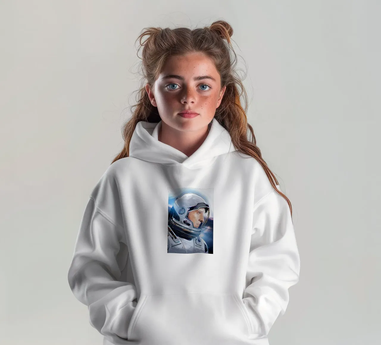Interstellar Astronaut felpa bambino con cappuccio da nabakumov