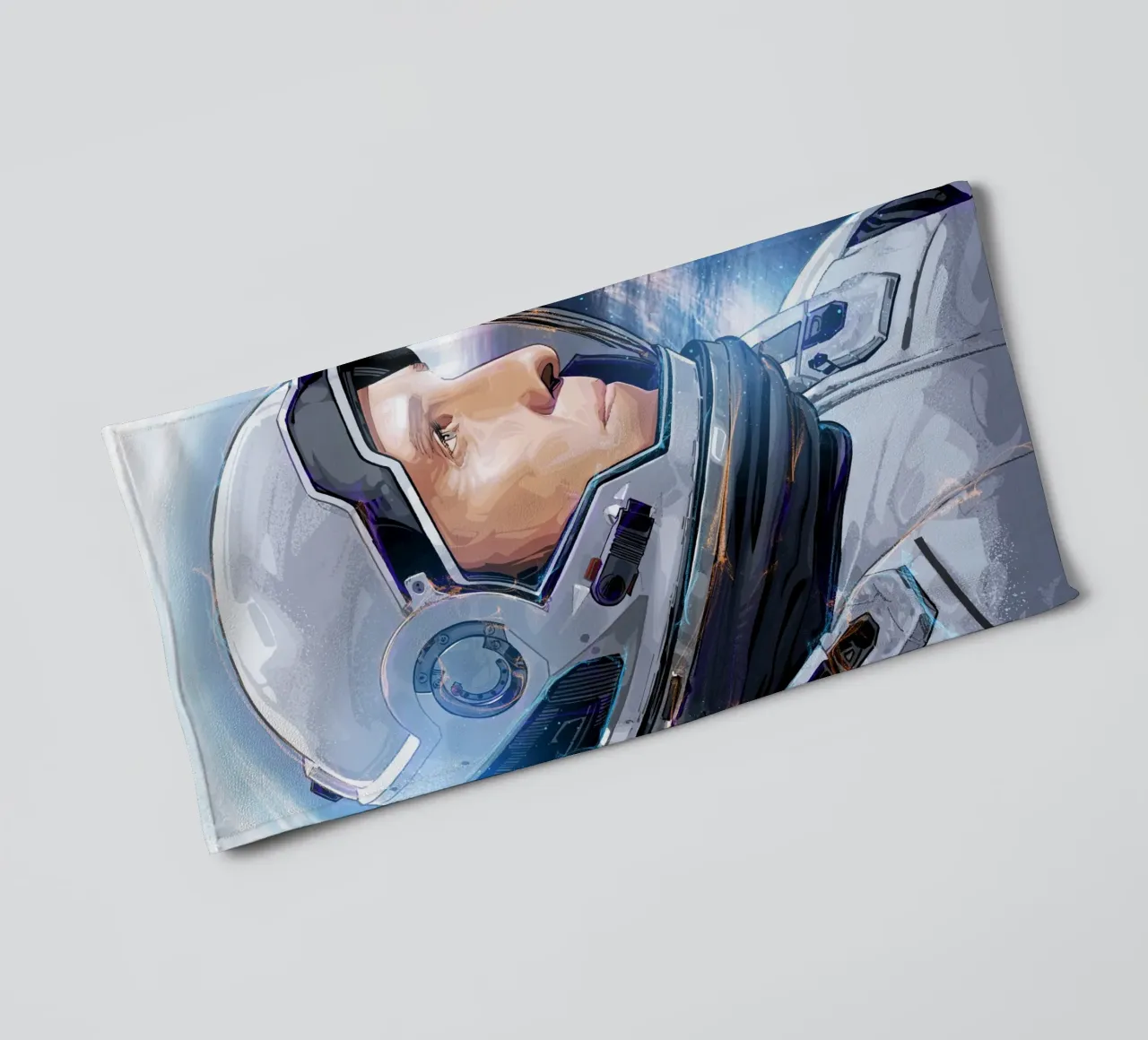 Interstellar Astronaut asciugamano da bagno da nabakumov