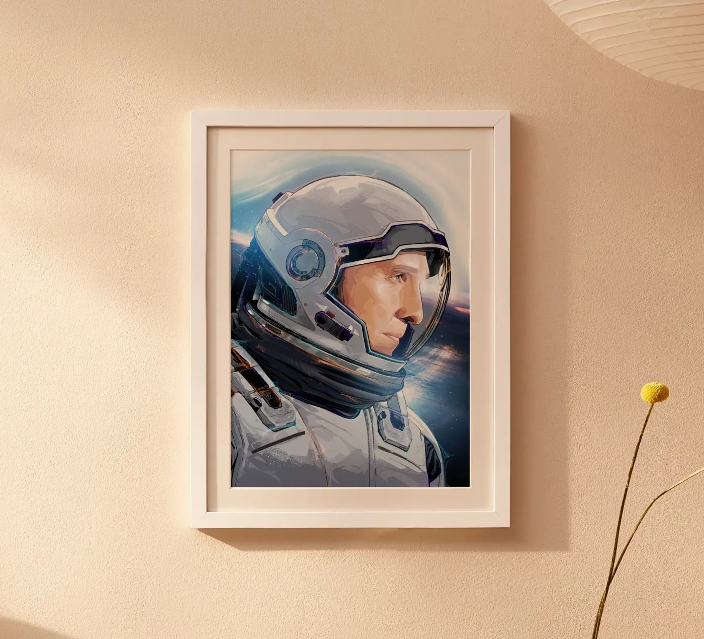 Interstellar Astronaut poster de nabakumov