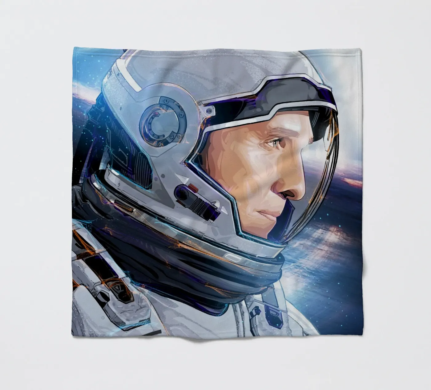 Interstellar Astronaut Fleecedecke von nabakumov