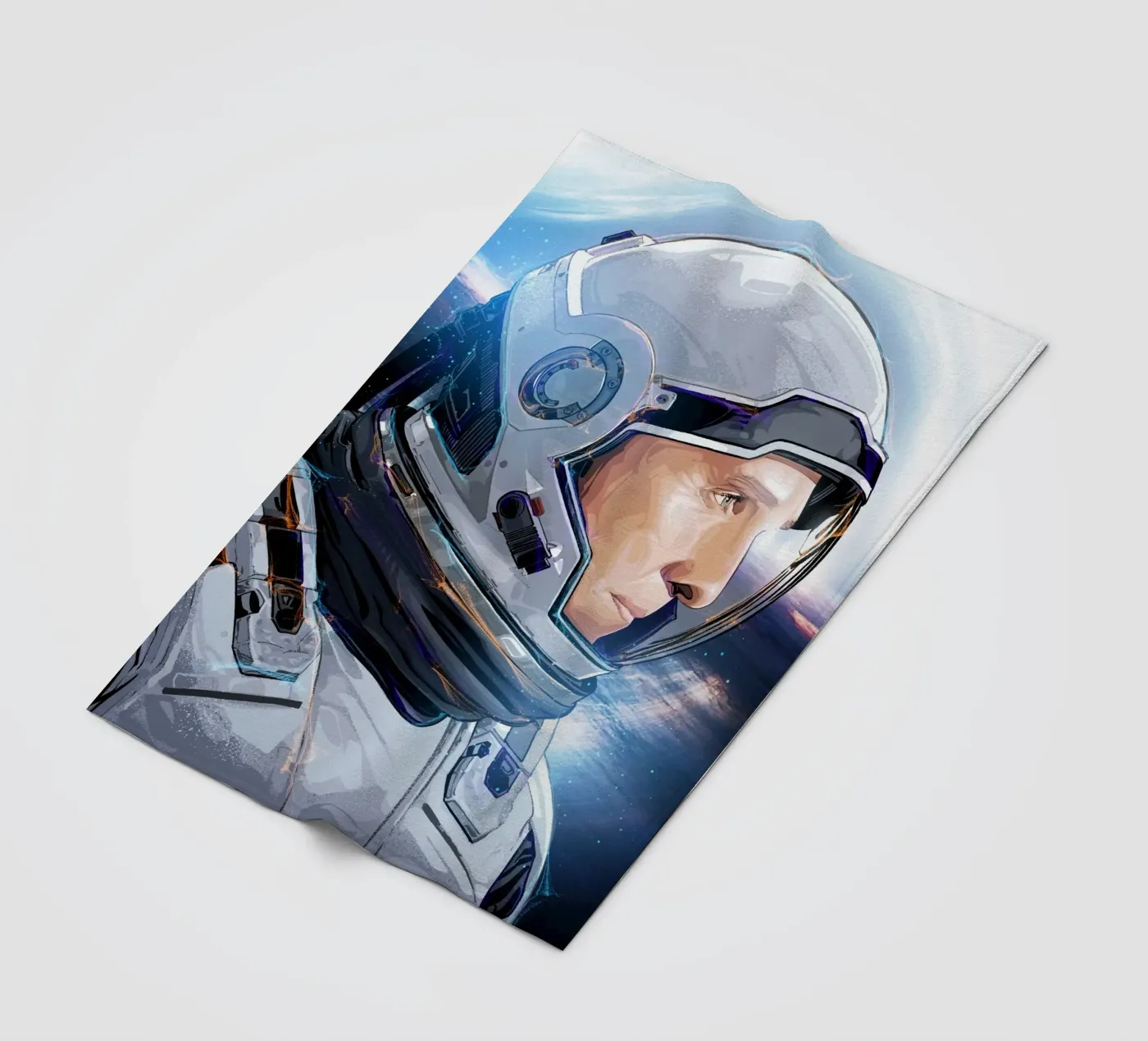 Interstellar Astronaut Fleecedecke von nabakumov