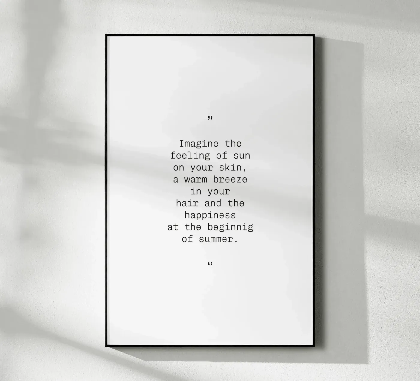 imagine summer acrylic glass by Atelier W