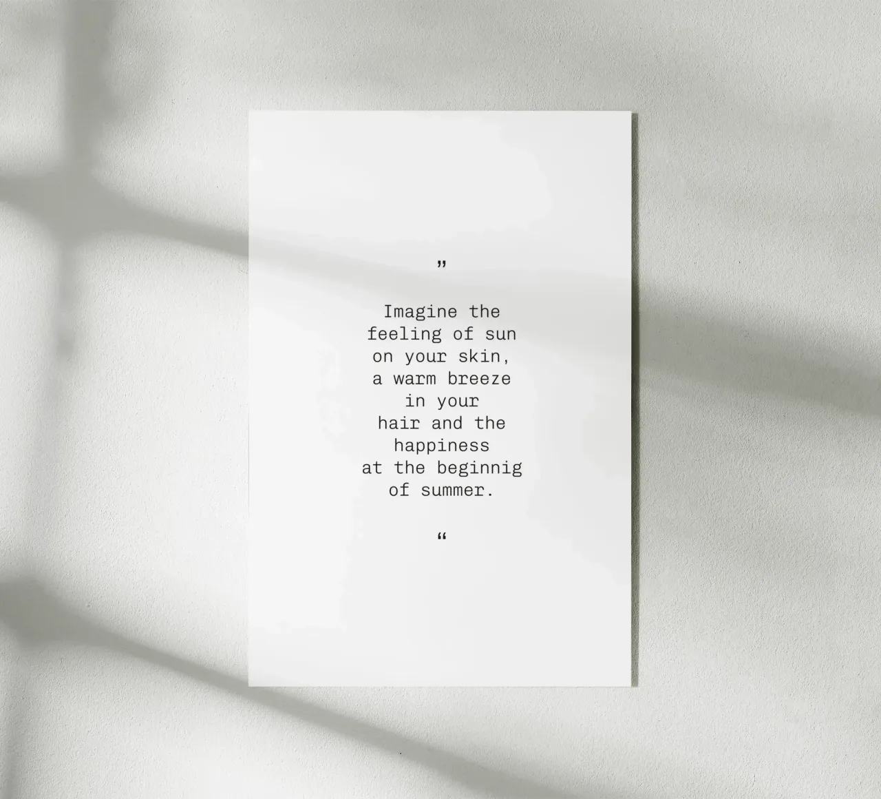 imagine summer plexiglass da Atelier W