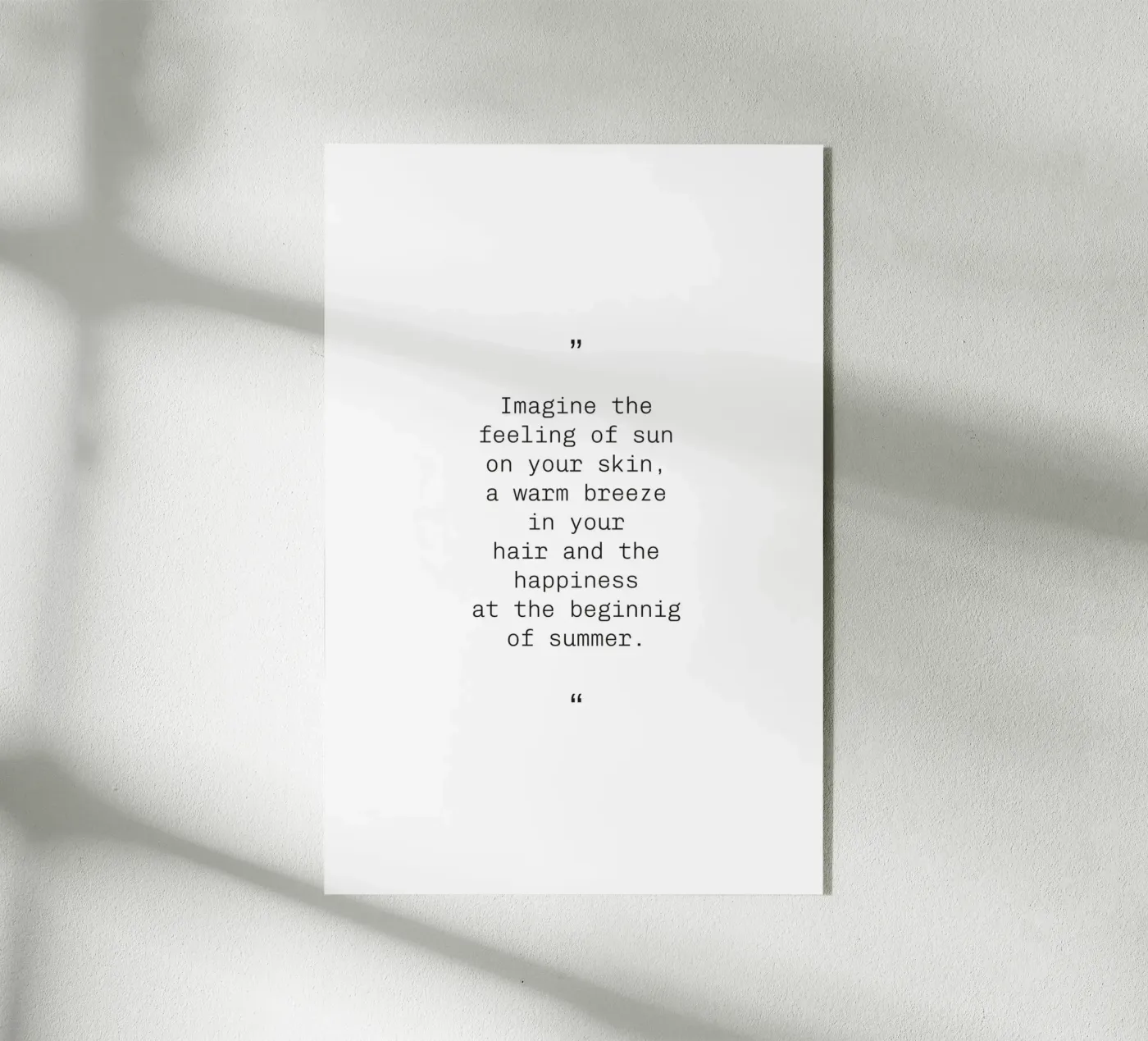 imagine summer acrylic glass by Atelier W