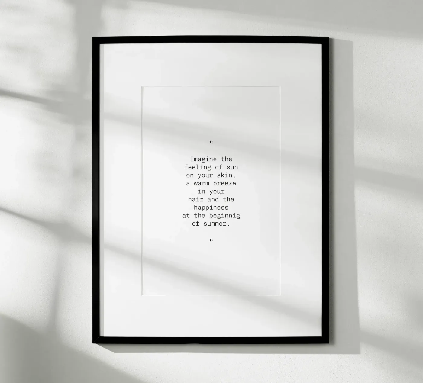 imagine summer poster da Atelier W