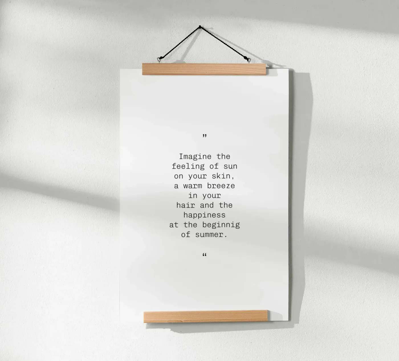imagine summer poster by Atelier W