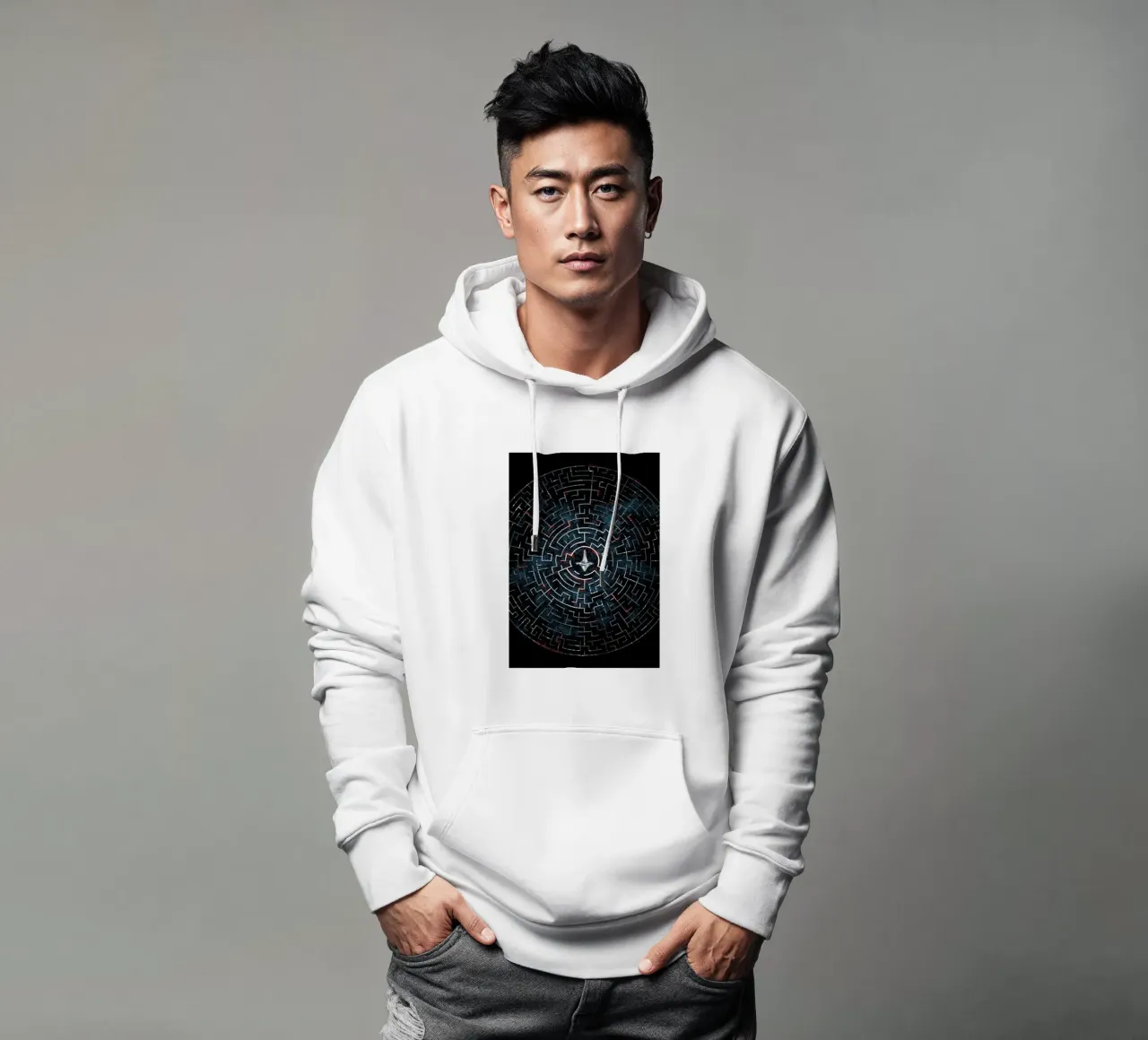 Inception Maze felpa con cappuccio da nabakumov