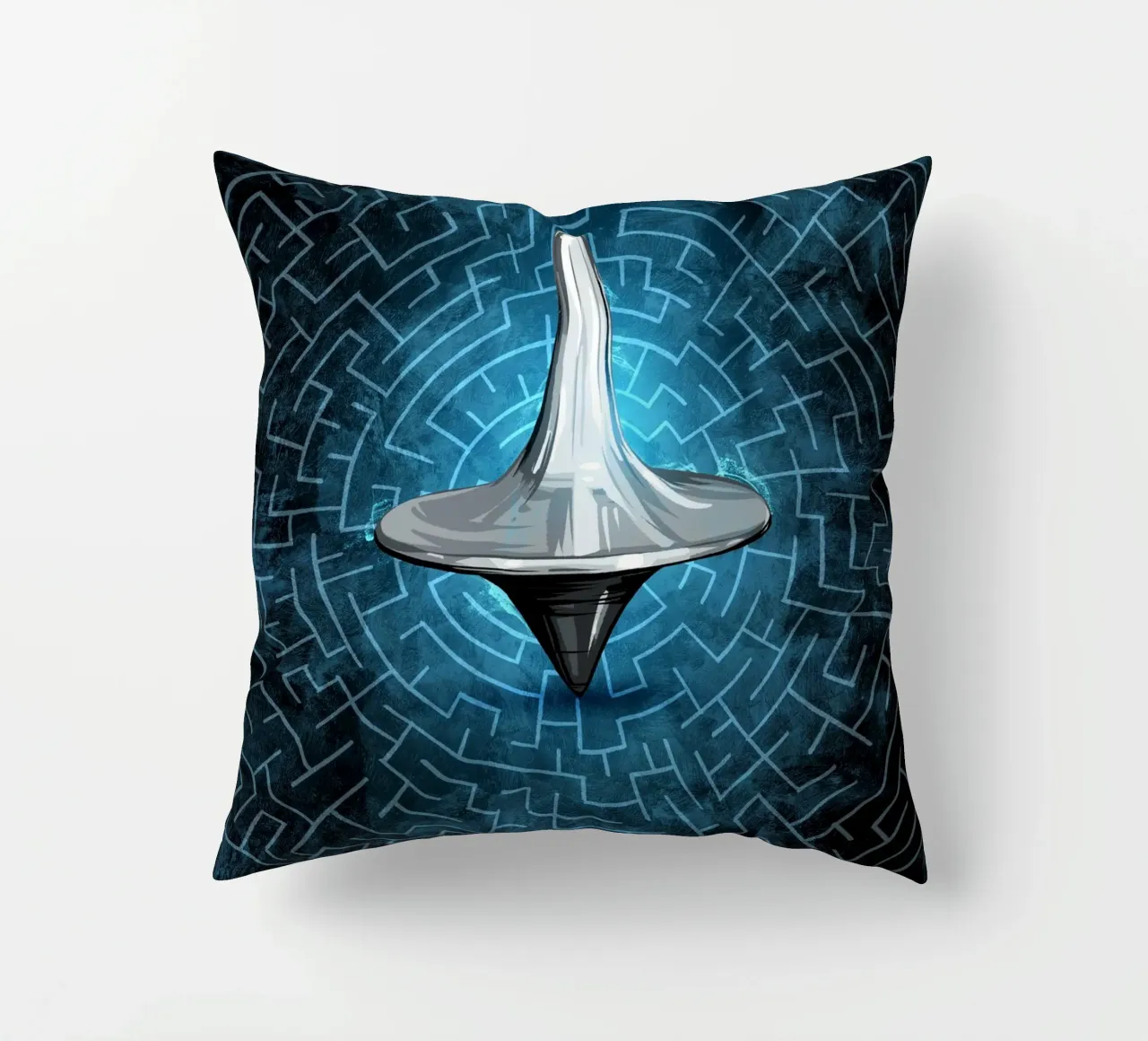 Inception Spinning Top cuscino da nabakumov
