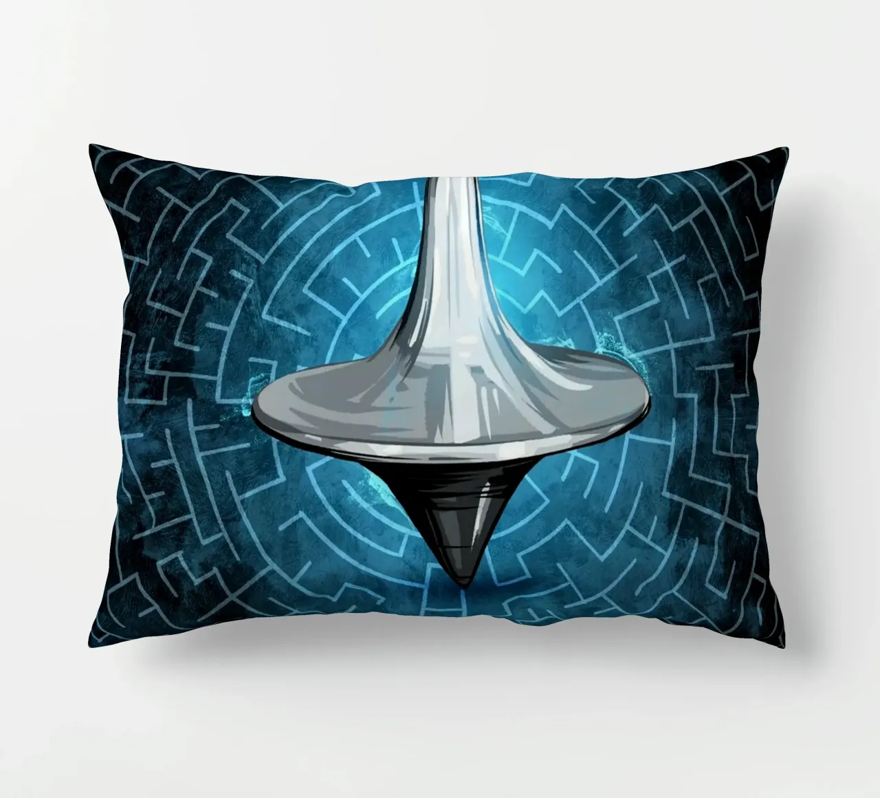 Inception Spinning Top cuscino da nabakumov