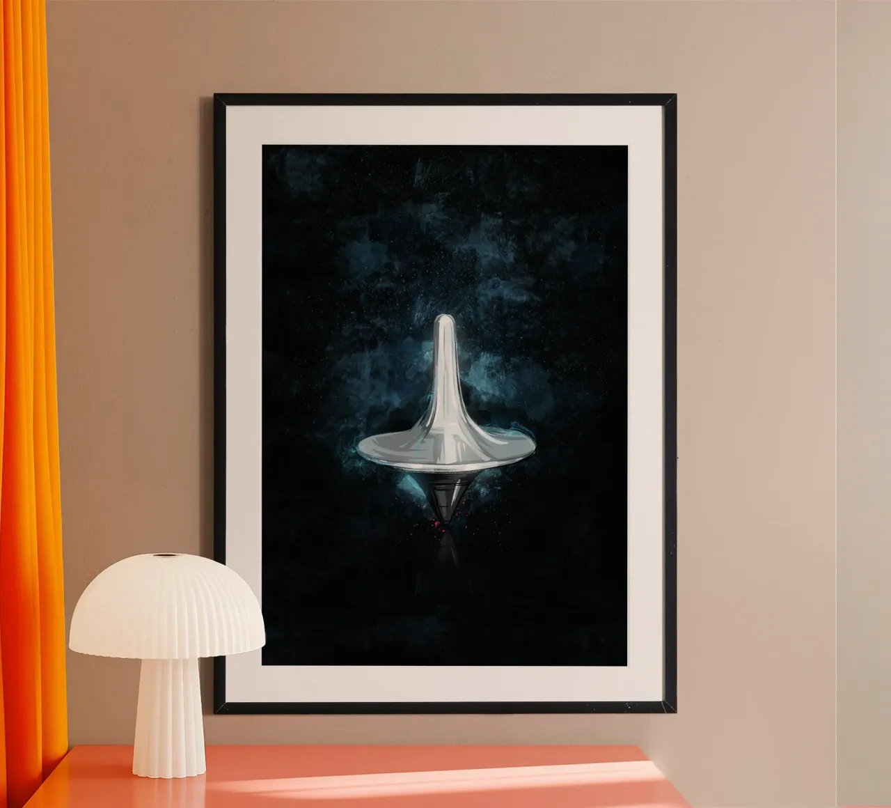 Inception Spinning Top poster da nabakumov