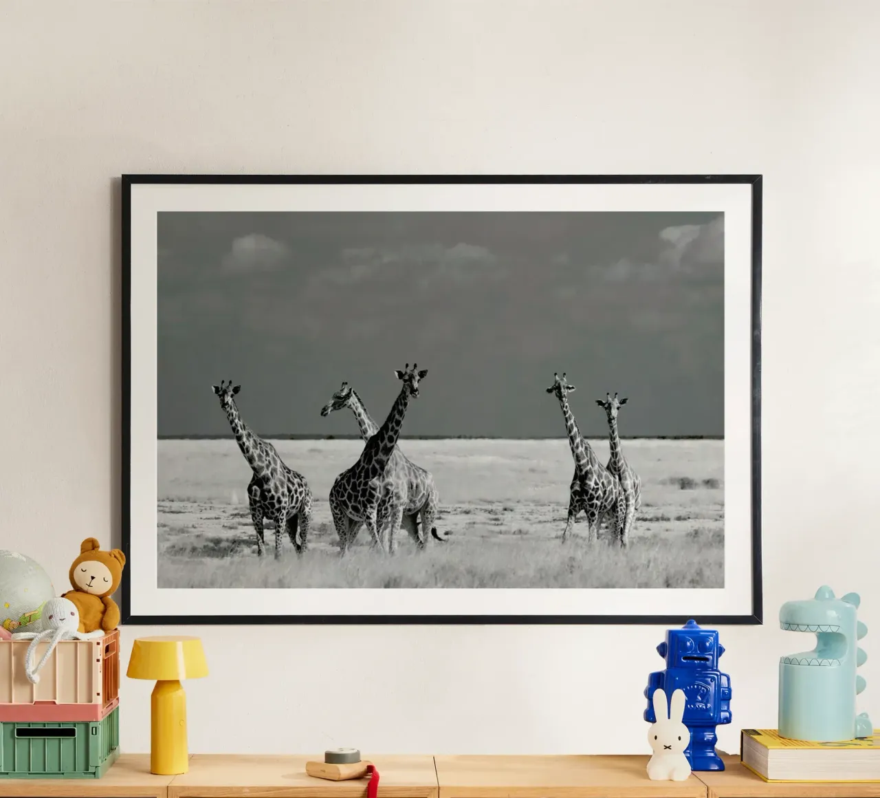 Look Girls, There Is Strange Animals - Mathilde Guillemot carta hahnemühle da Pictufy