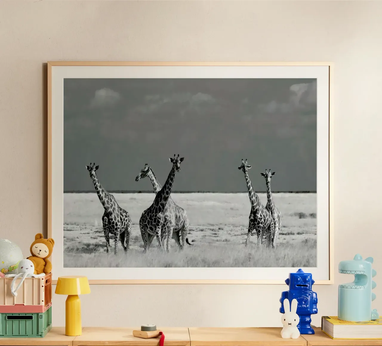 Look Girls, There Is Strange Animals - Mathilde Guillemot carta hahnemühle da Pictufy