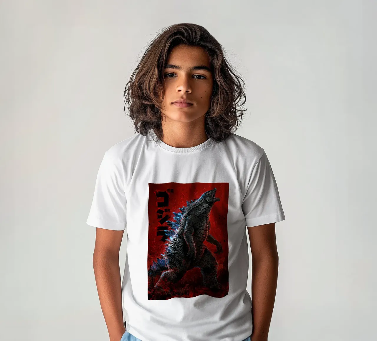 Godzilla t-shirt bambini da nabakumov
