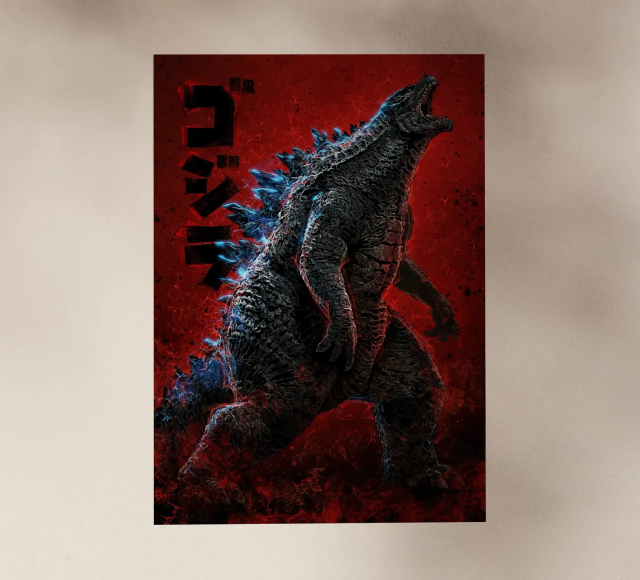 Godzilla pellicola backlit da nabakumov