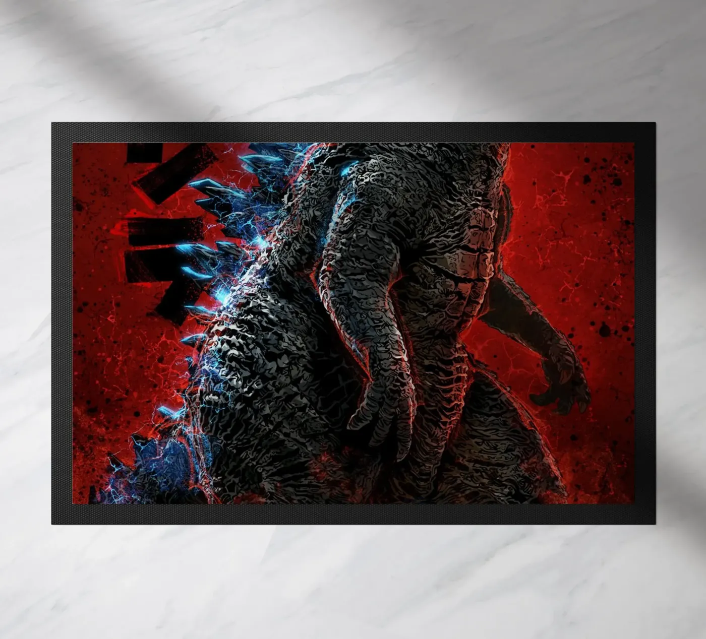 Godzilla doormat by nabakumov