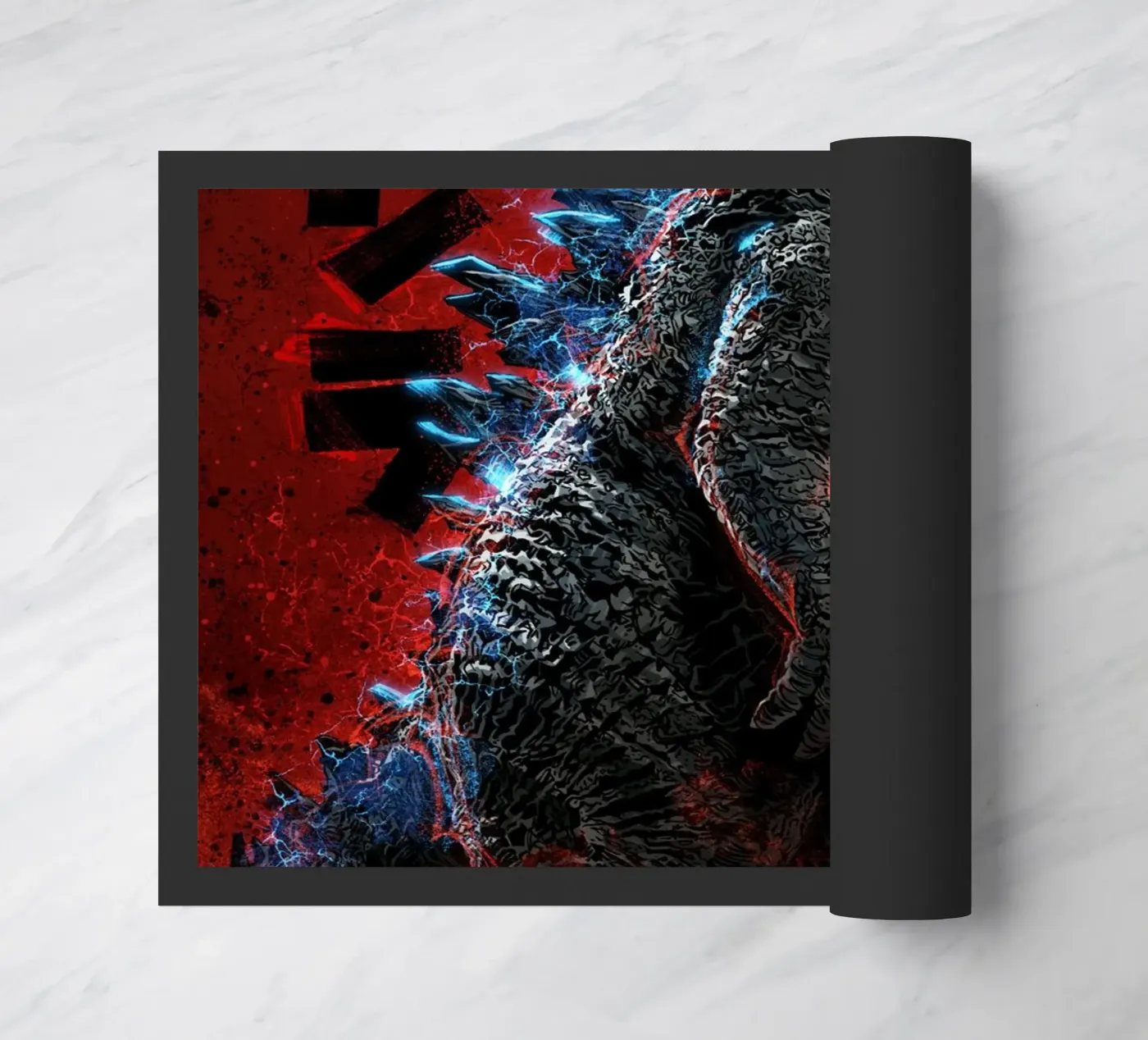 Godzilla doormat by nabakumov