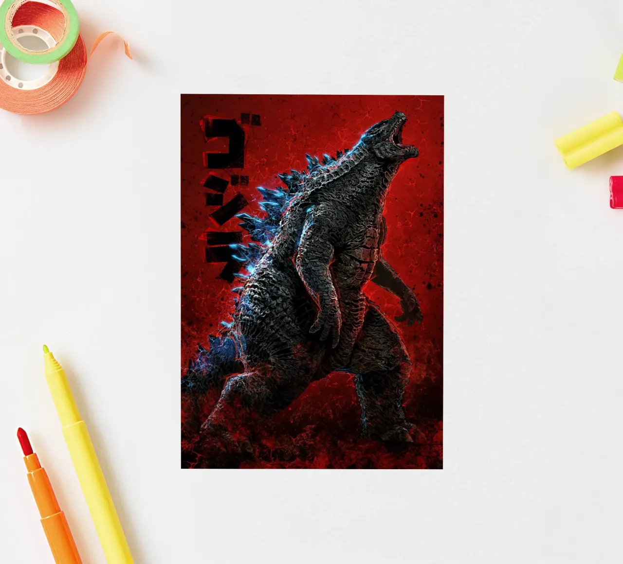 Godzilla sticker by nabakumov