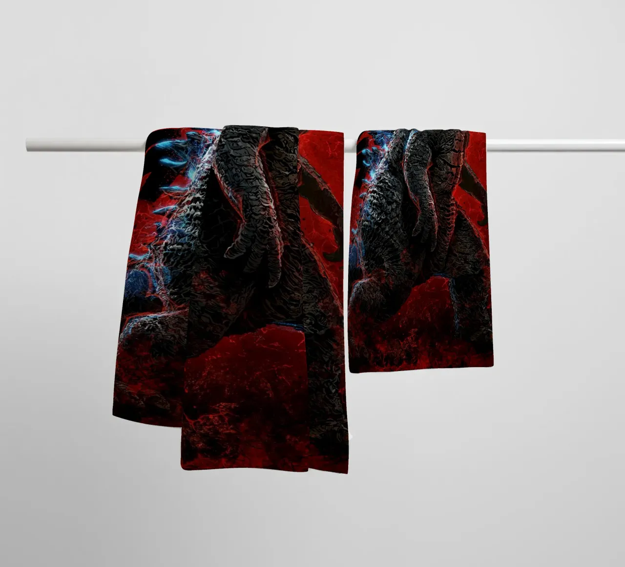 Godzilla asciugamano da bagno da nabakumov