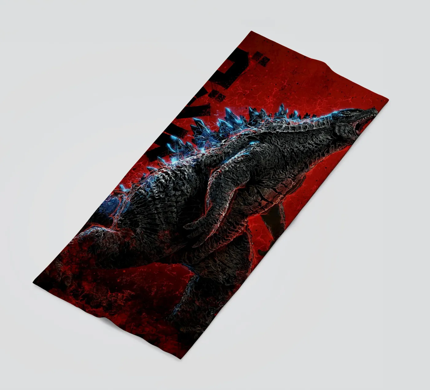 Godzilla serviette de plage de nabakumov