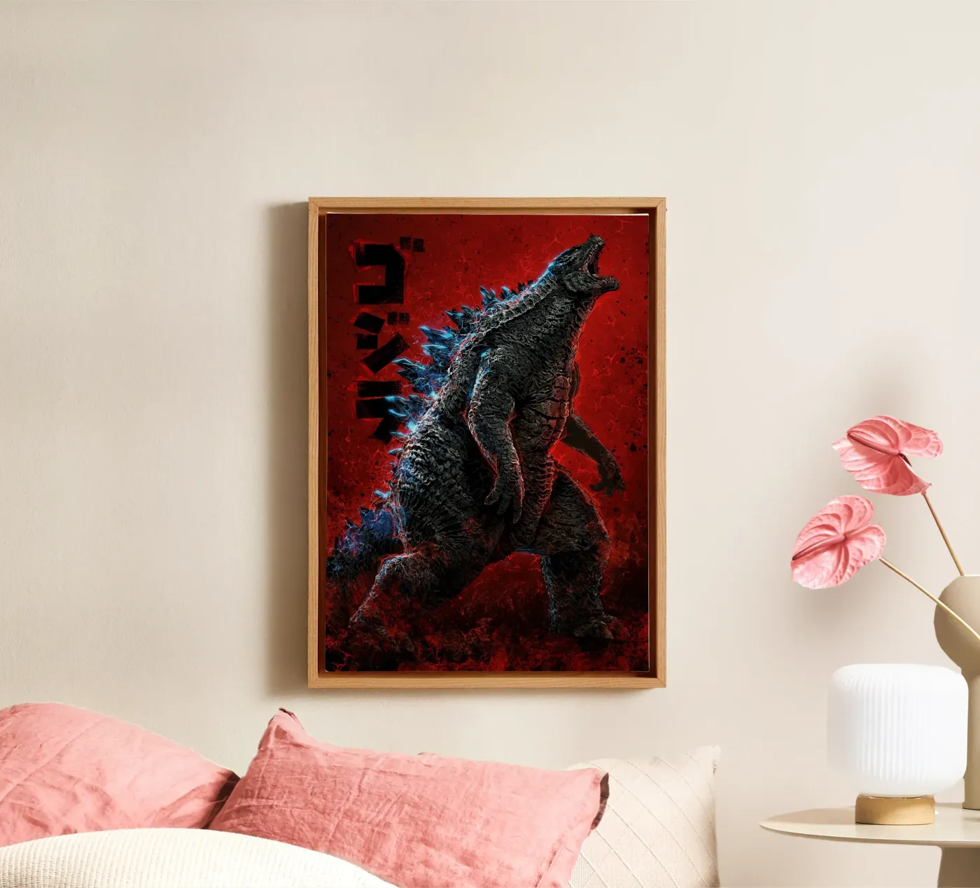 Godzilla canvas van nabakumov