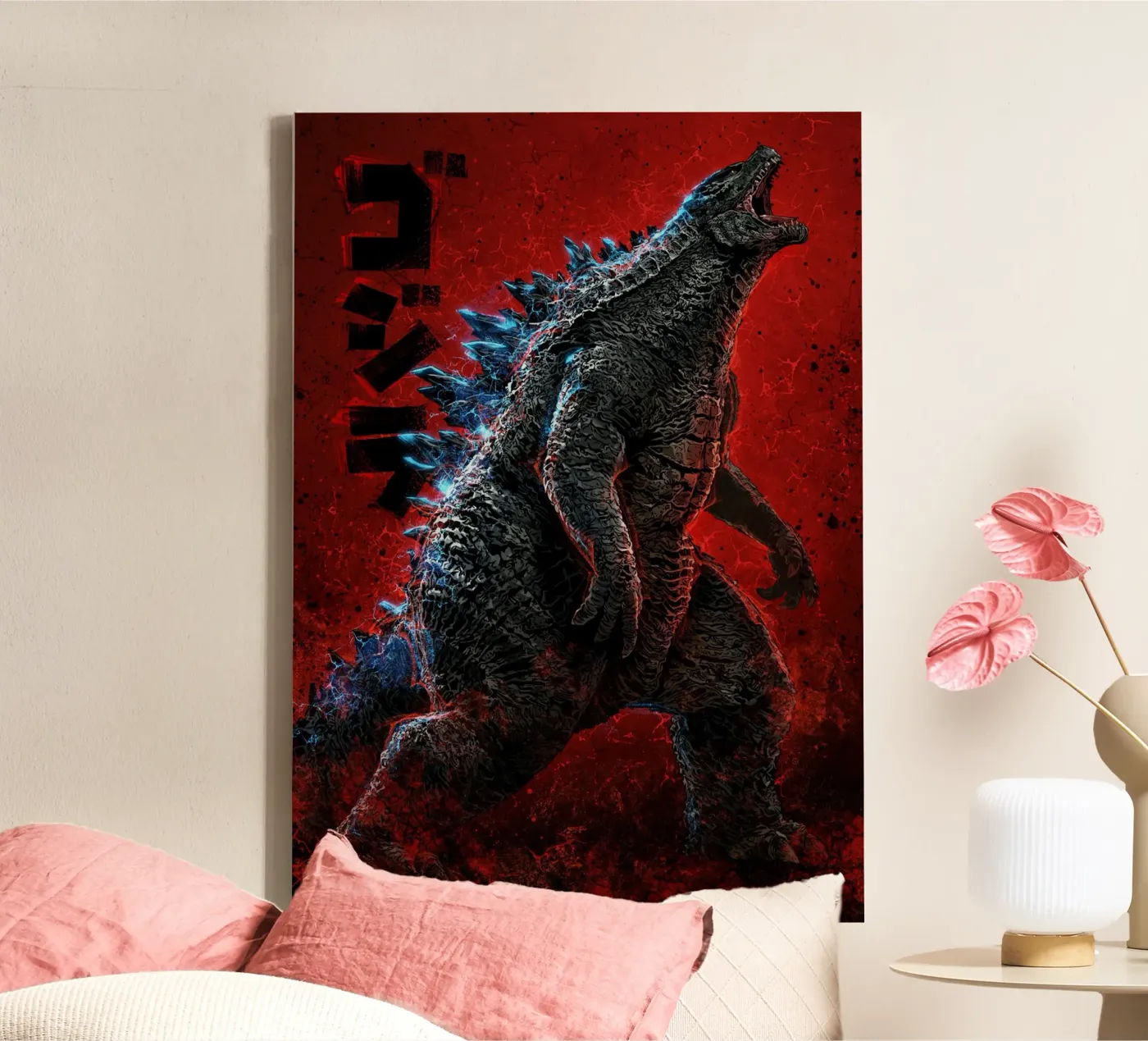 Godzilla canvas van nabakumov