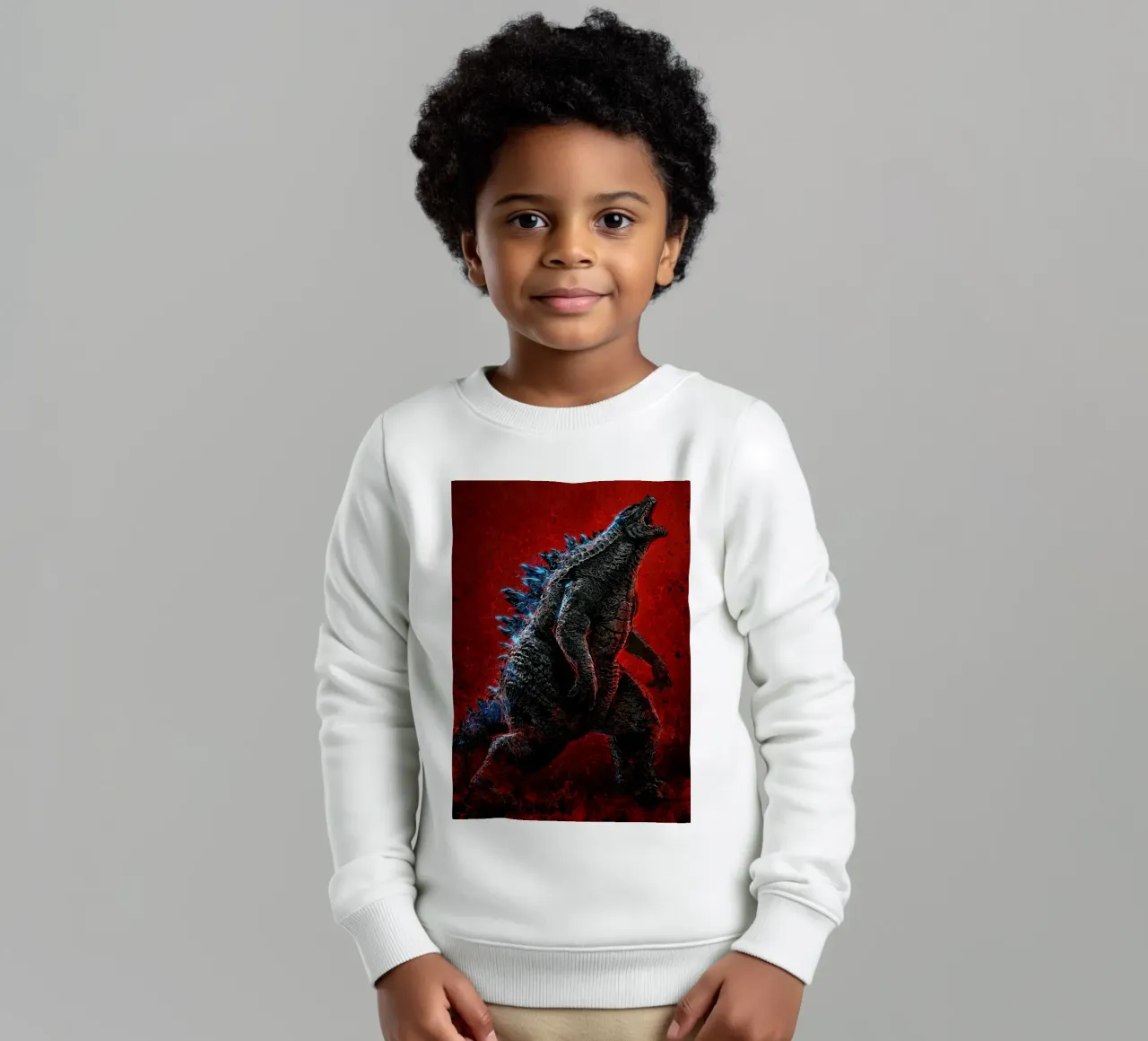 Godzilla felpa bambino da nabakumov