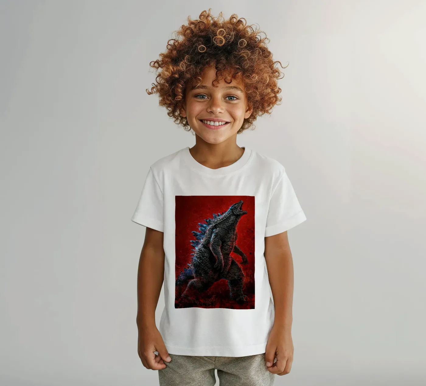 Godzilla kinder t-shirt van nabakumov
