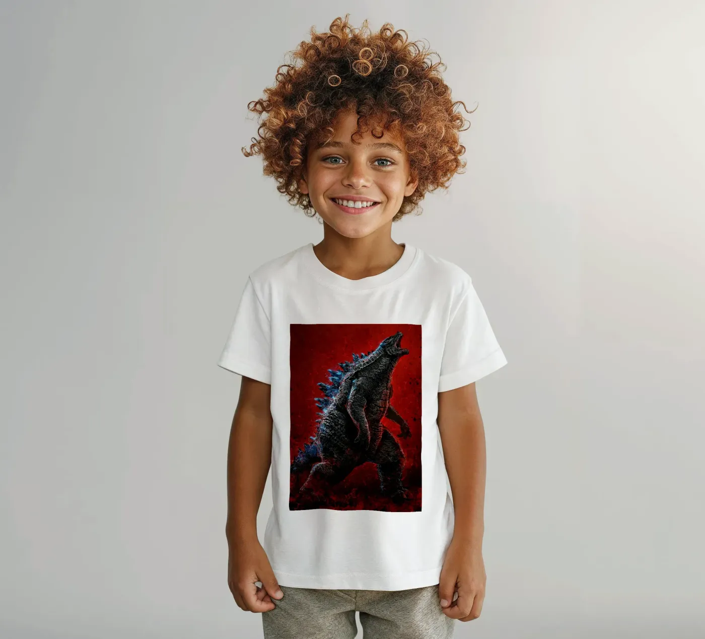 Godzilla kinder t-shirt van nabakumov