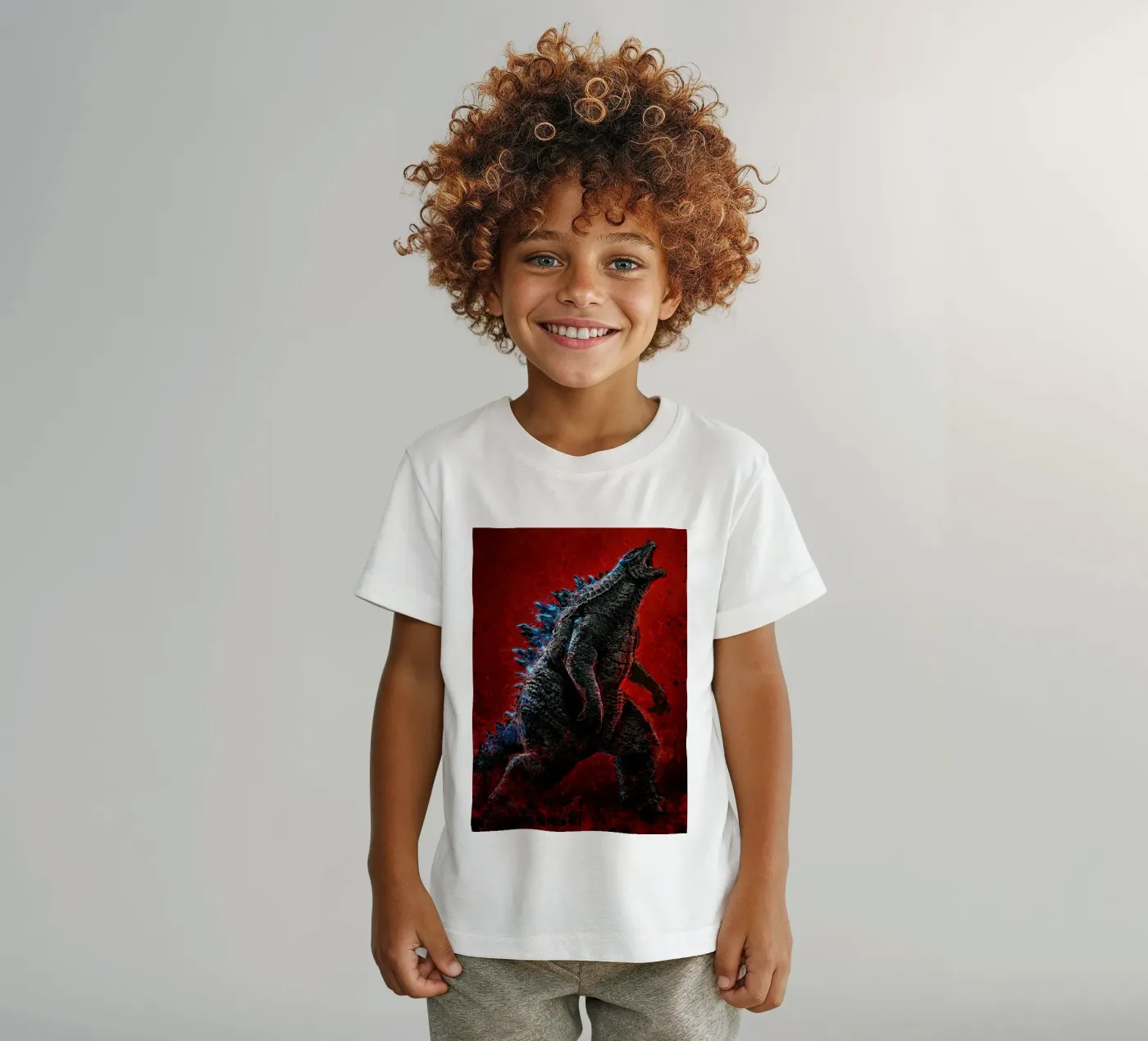 Godzilla t-shirt bambini da nabakumov