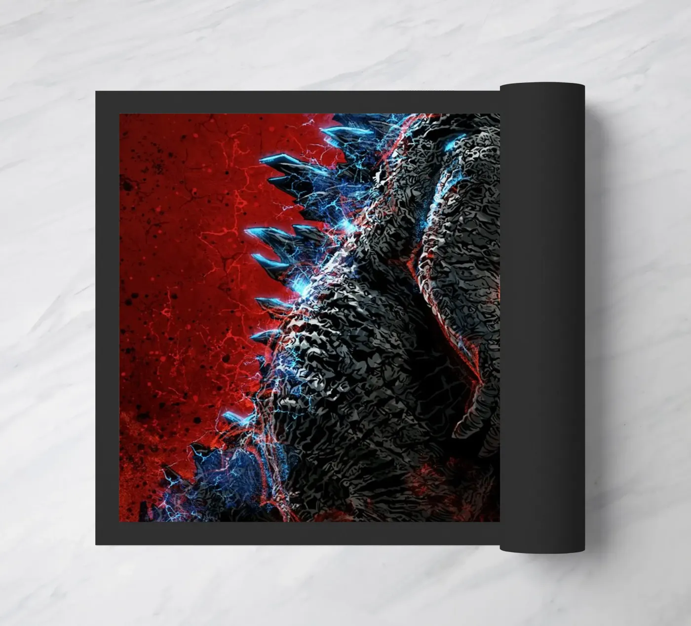 Godzilla doormat by nabakumov