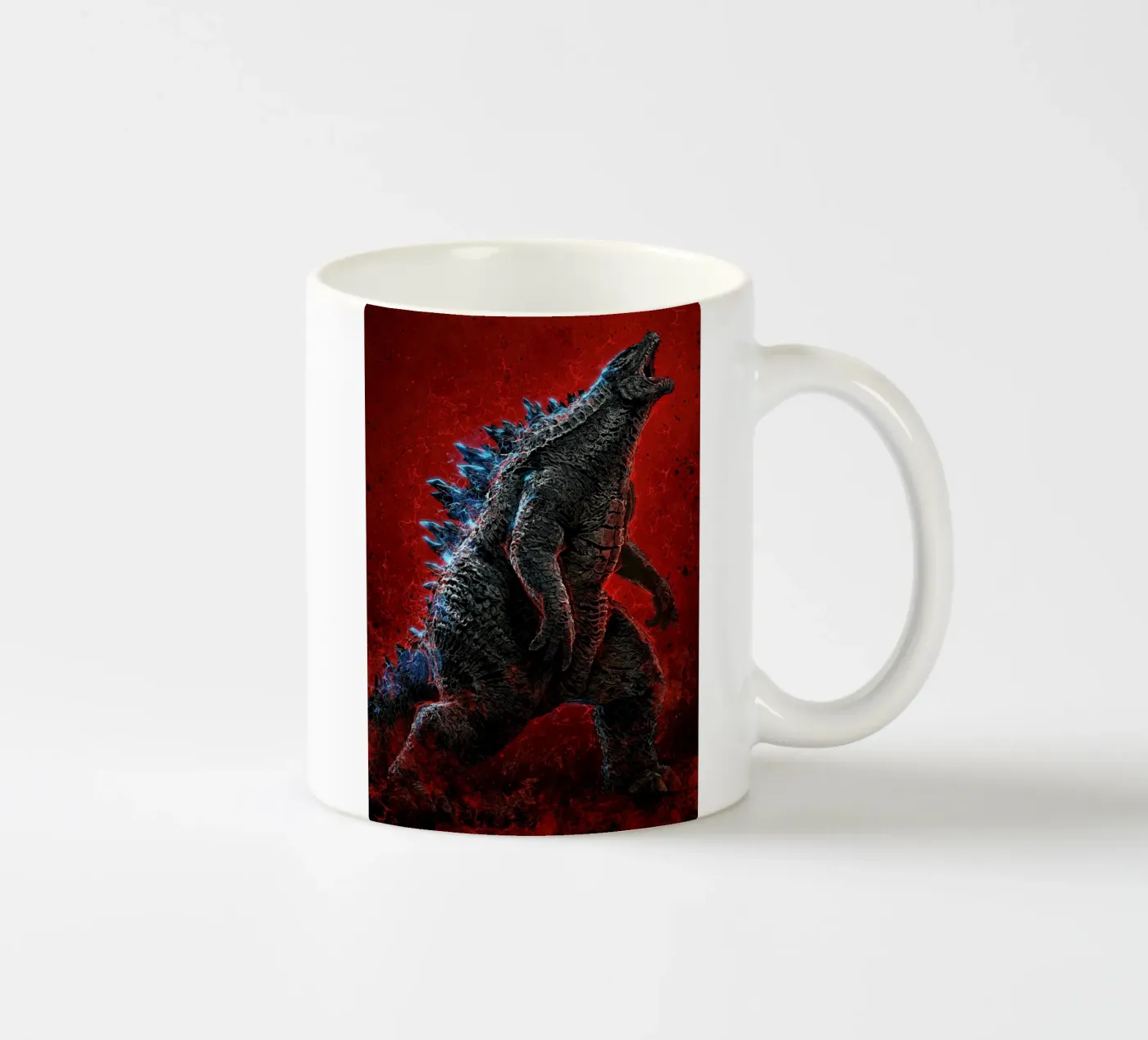 Godzilla ceramic mug by nabakumov