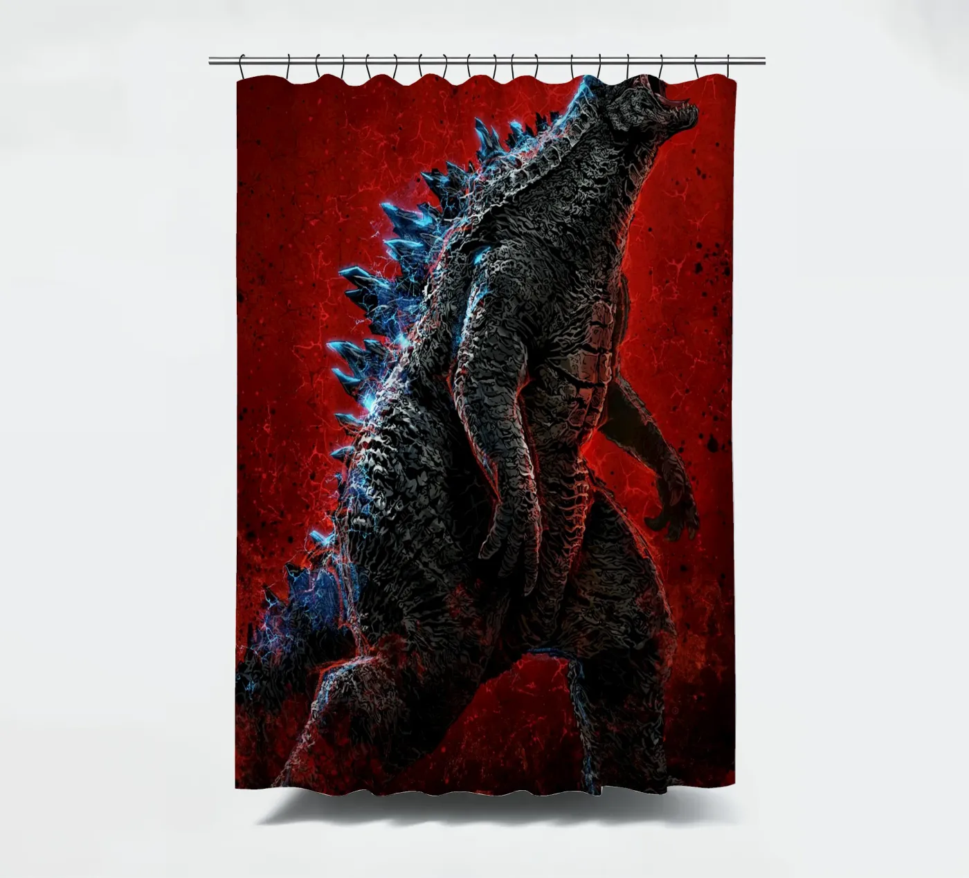 Godzilla douchegordijn van nabakumov