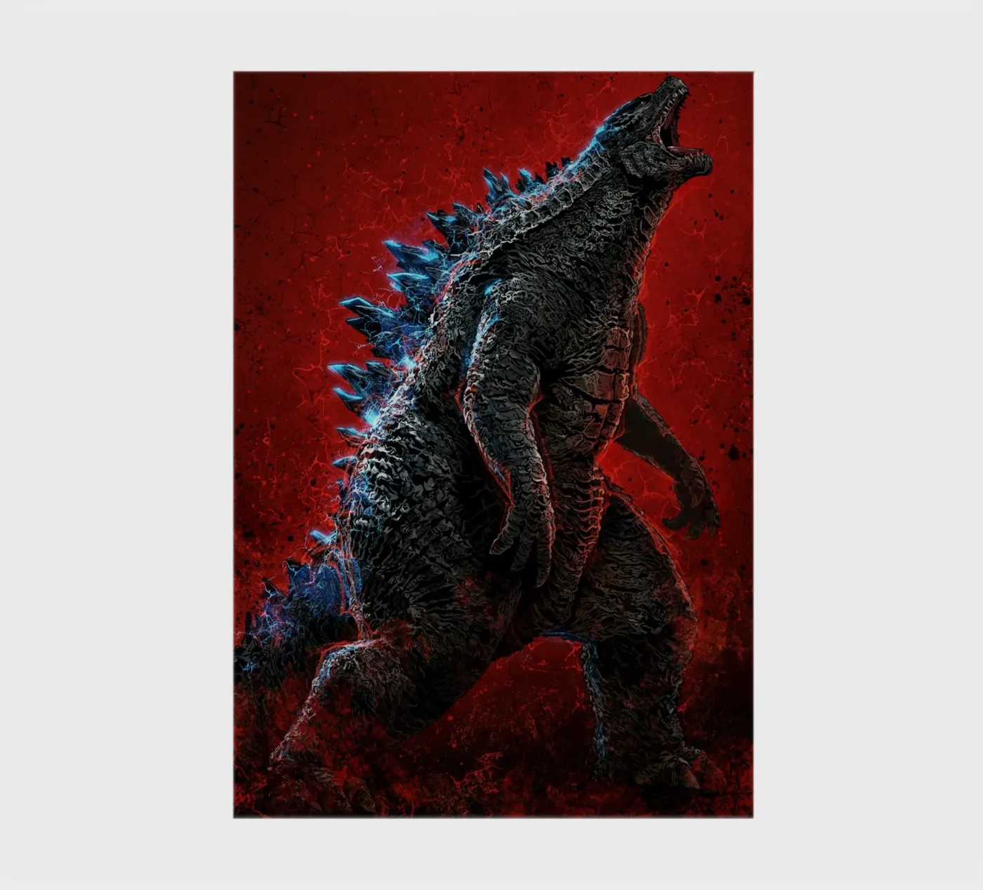 Godzilla notebook by Nabakumovart I