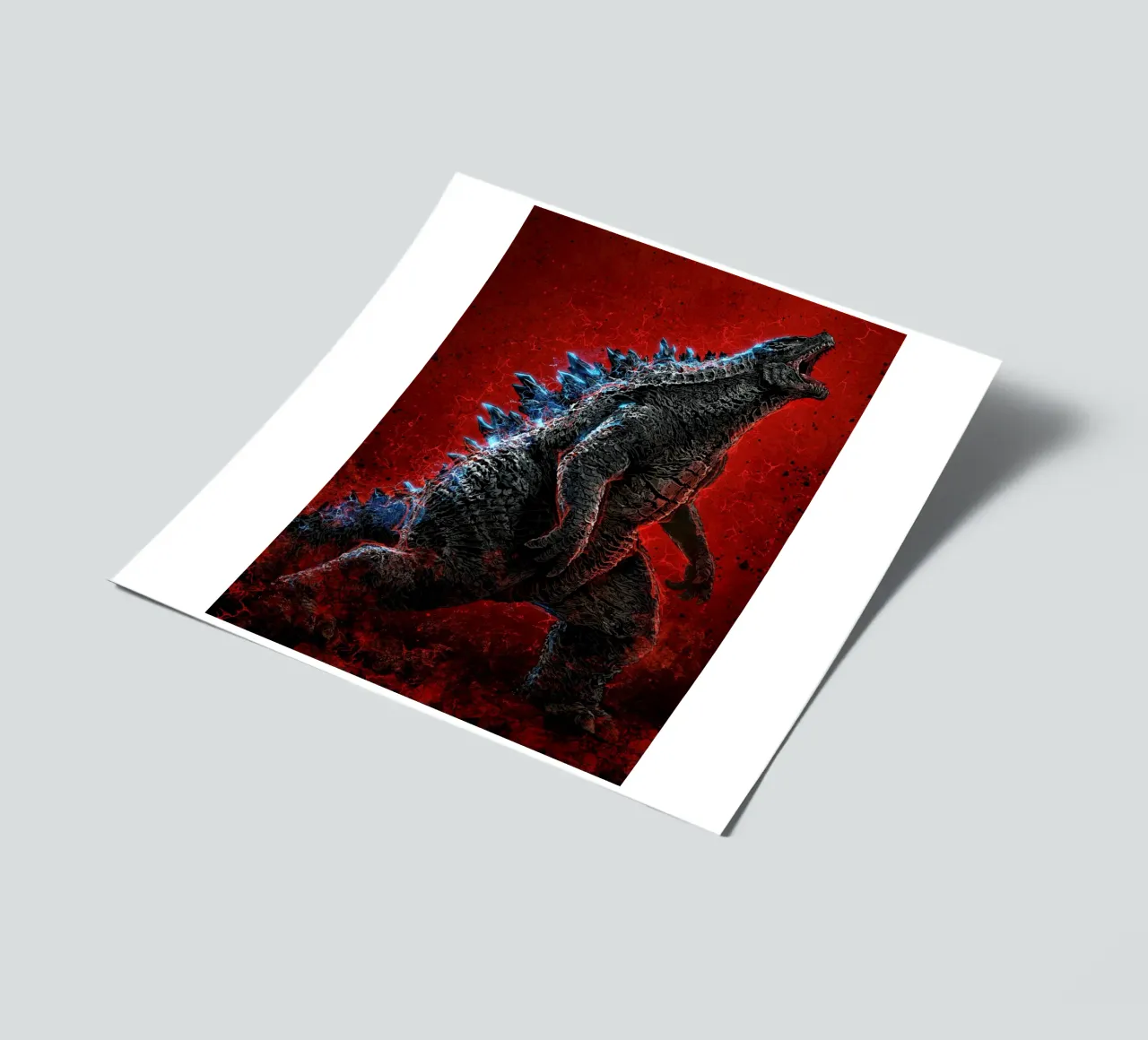 Godzilla sticker sheet by nabakumov