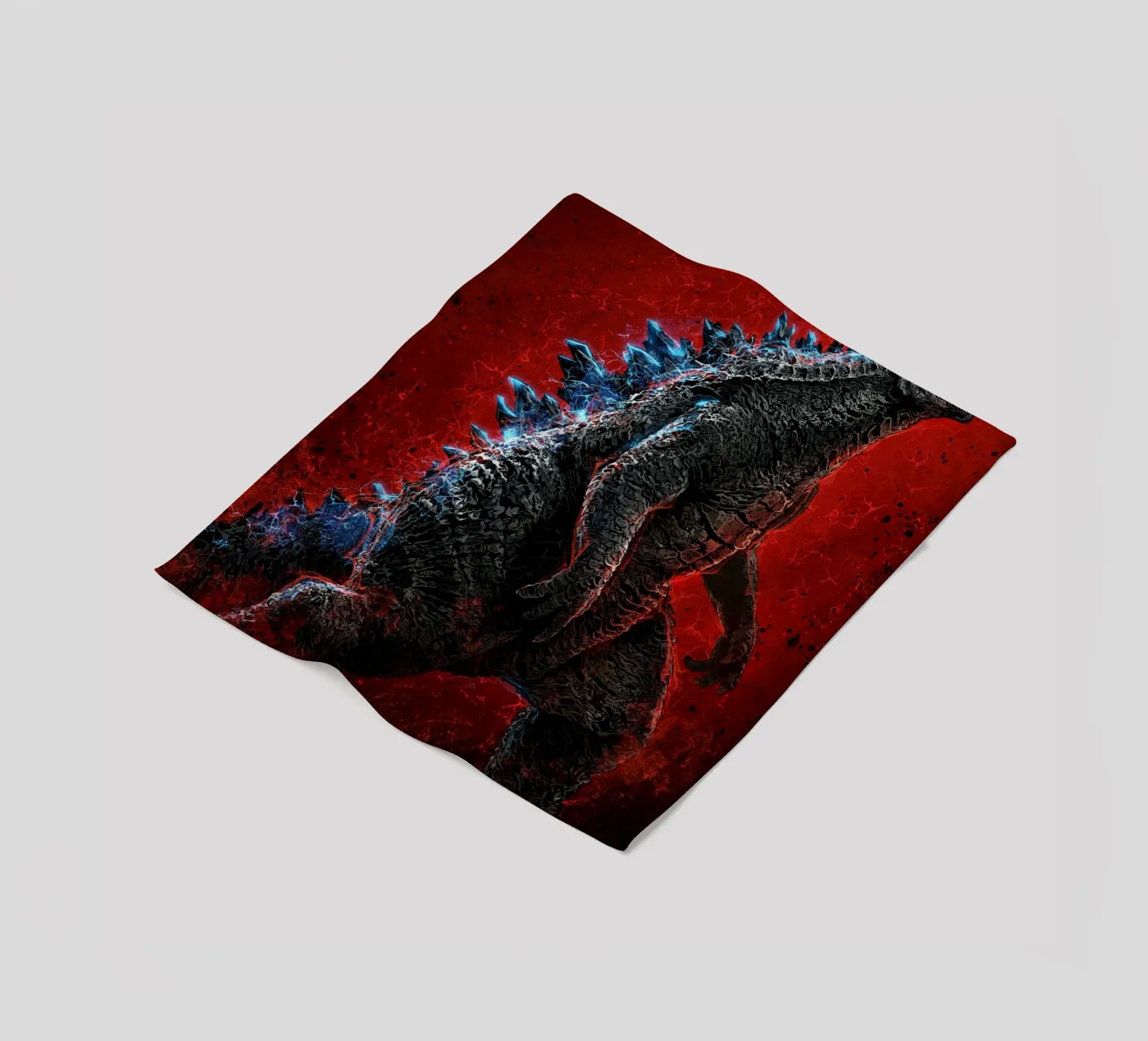 Godzilla coperta in pile da nabakumov