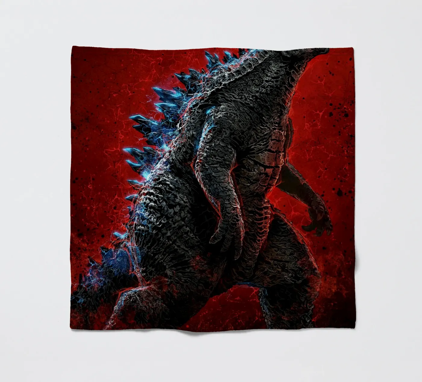 Godzilla coperta in pile da nabakumov