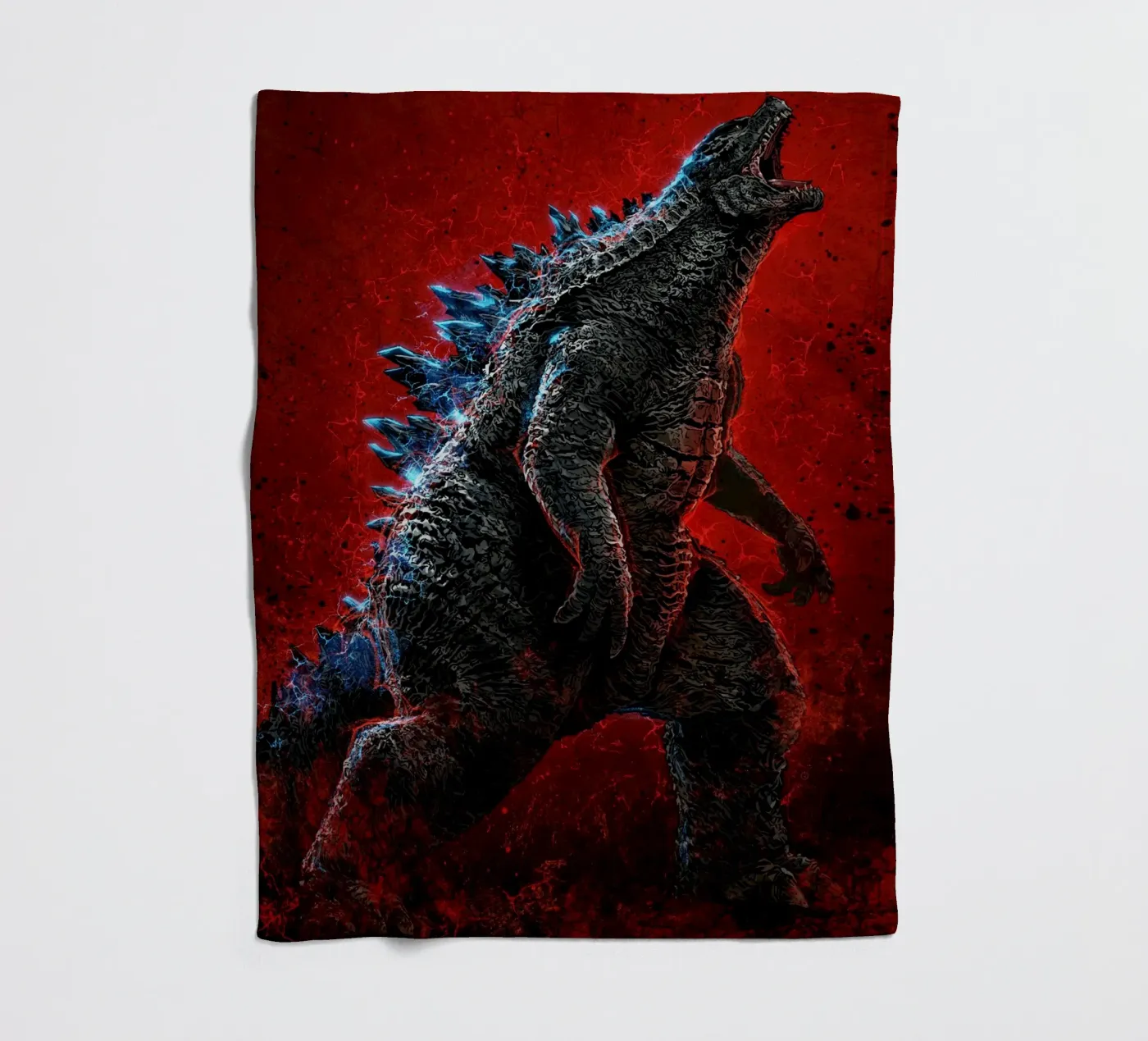 Godzilla coperta in pile da nabakumov
