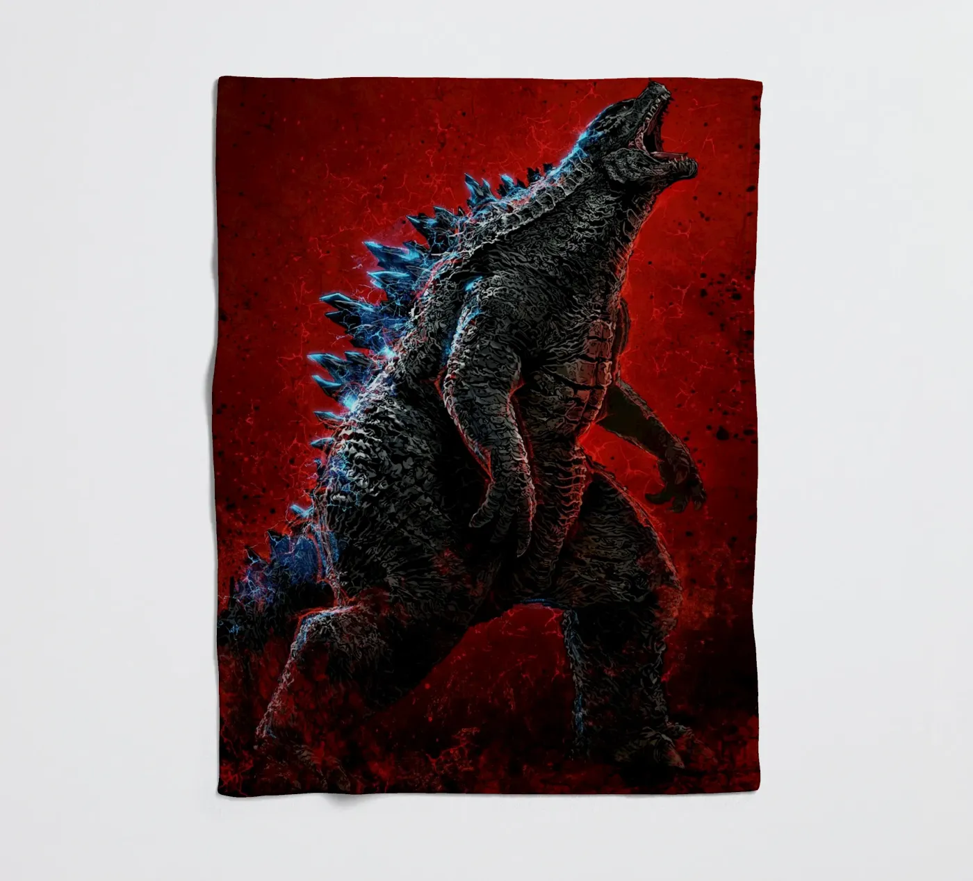 Godzilla coperta in pile da nabakumov