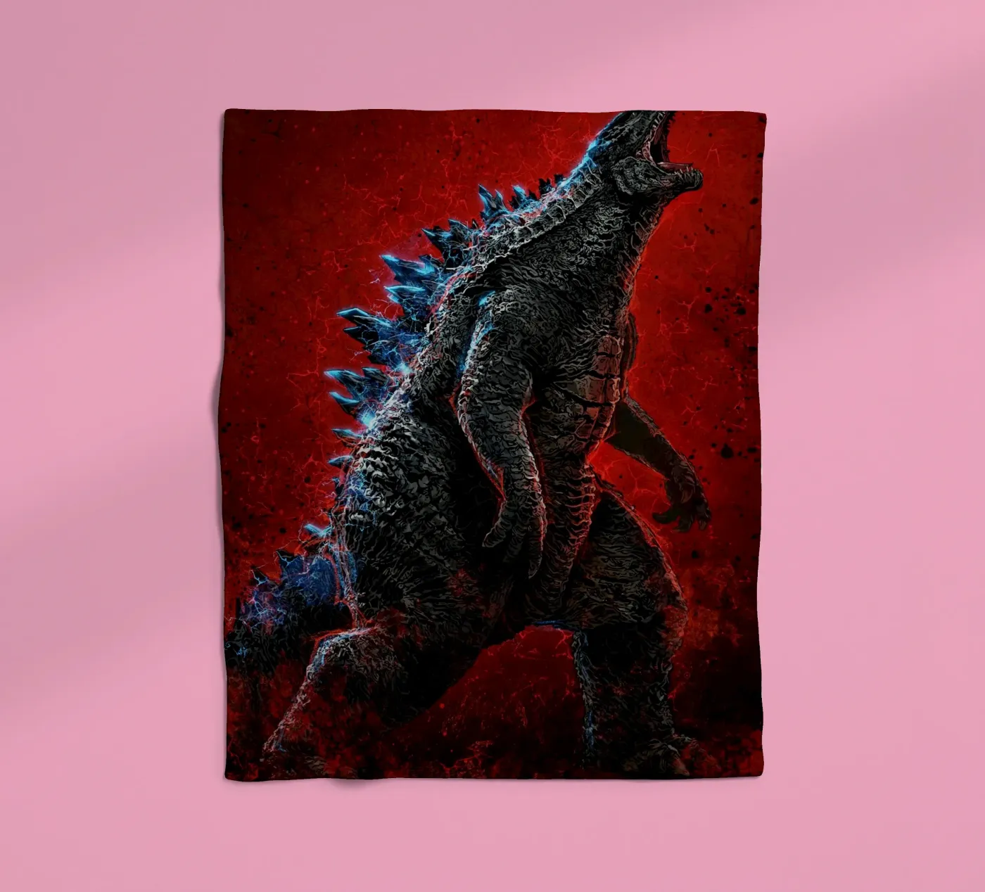 Godzilla coperta in pile da nabakumov