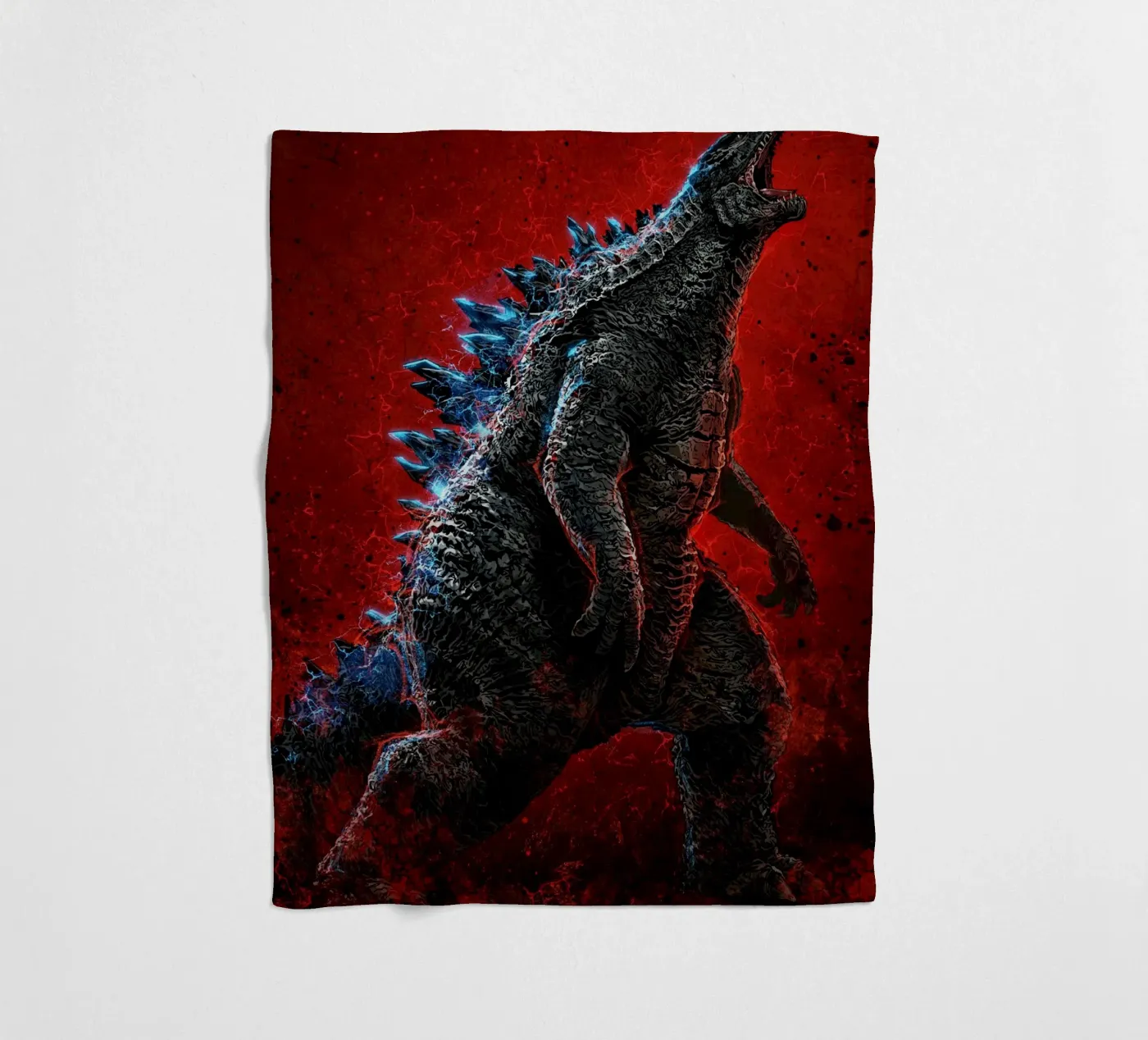 Godzilla coperta in pile da nabakumov