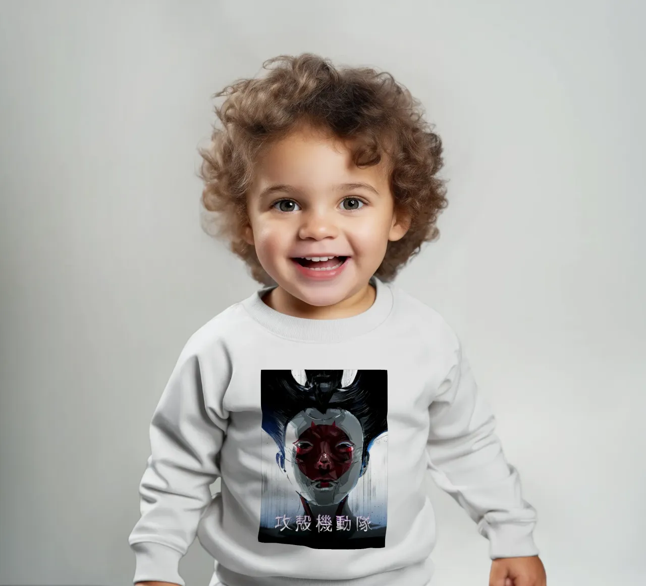 Ghost In The Shell baby sweatshirt by nabakumov