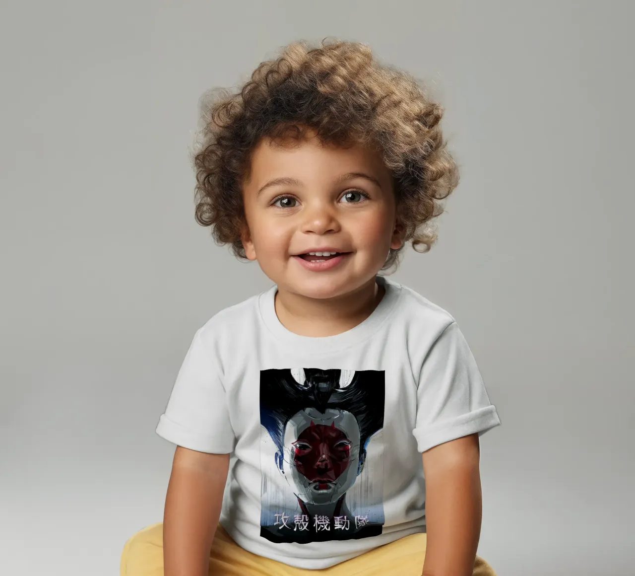 Ghost In The Shell maglietta neonato da nabakumov