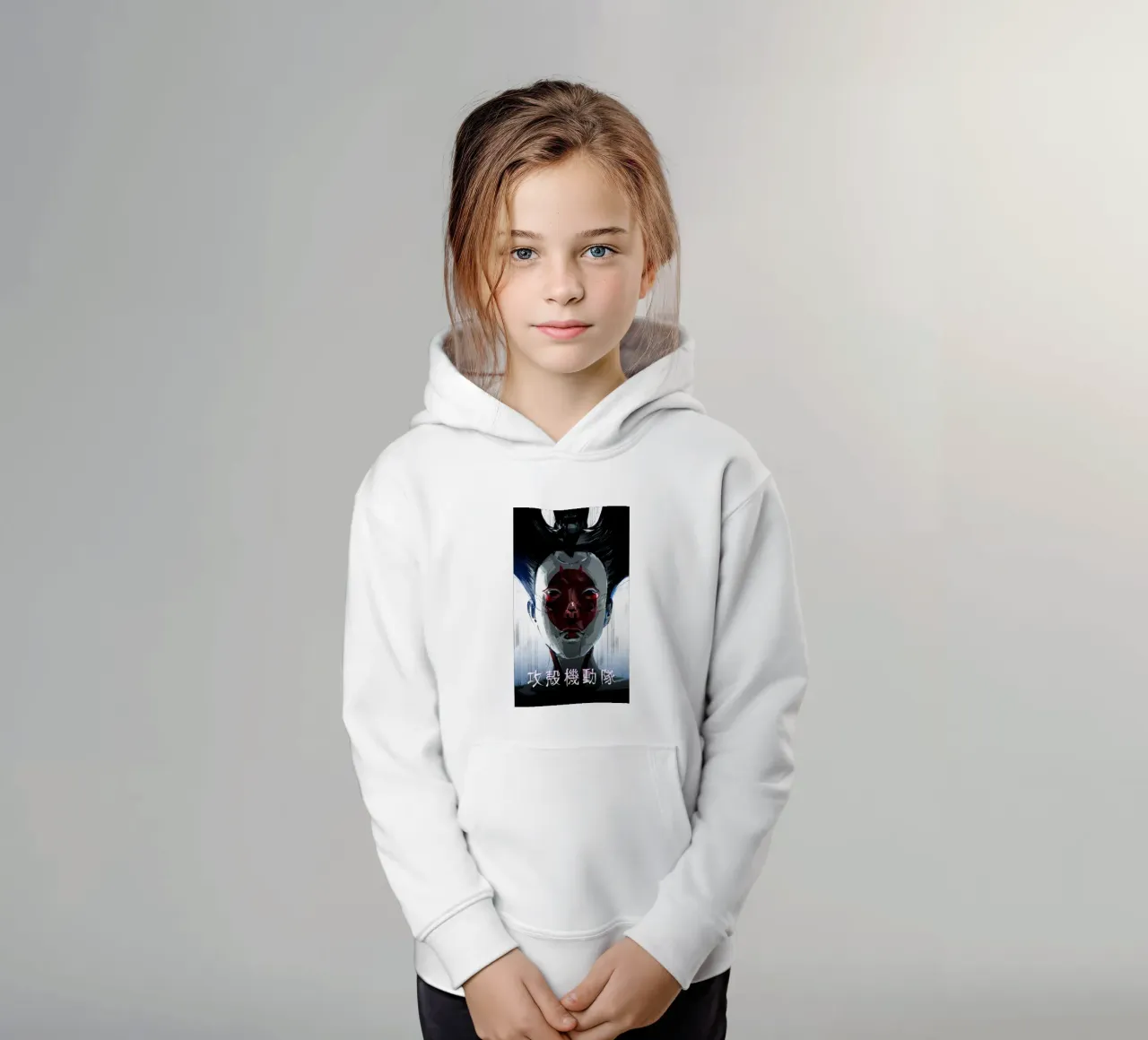 Ghost In The Shell felpa bambino con cappuccio da nabakumov