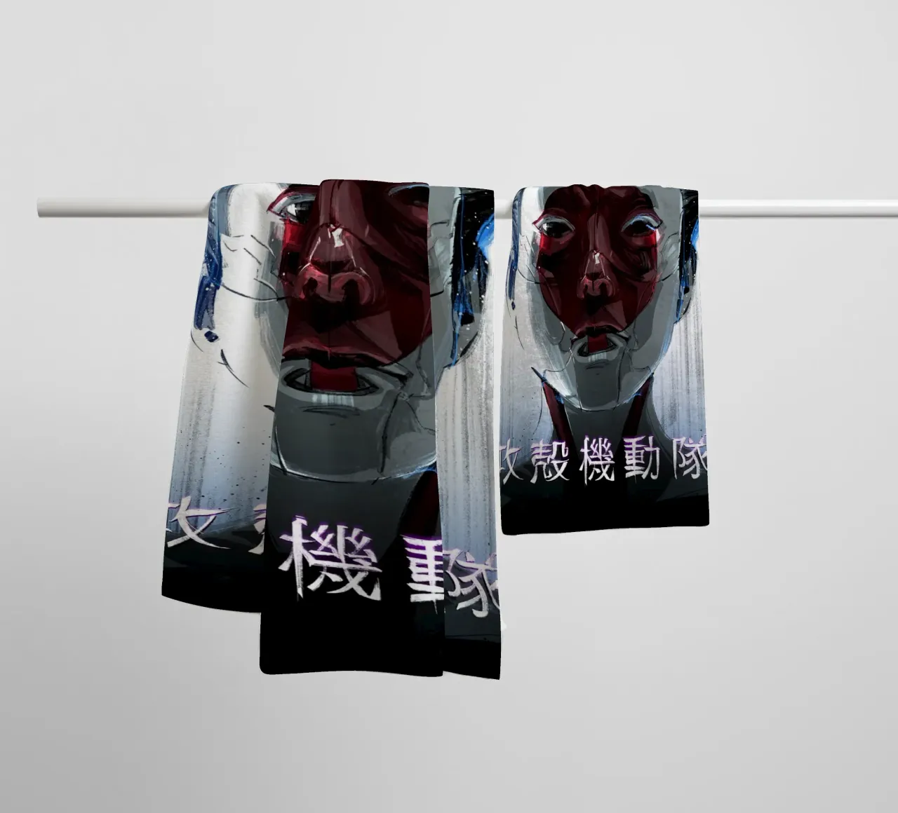 Ghost In The Shell towel by nabakumov