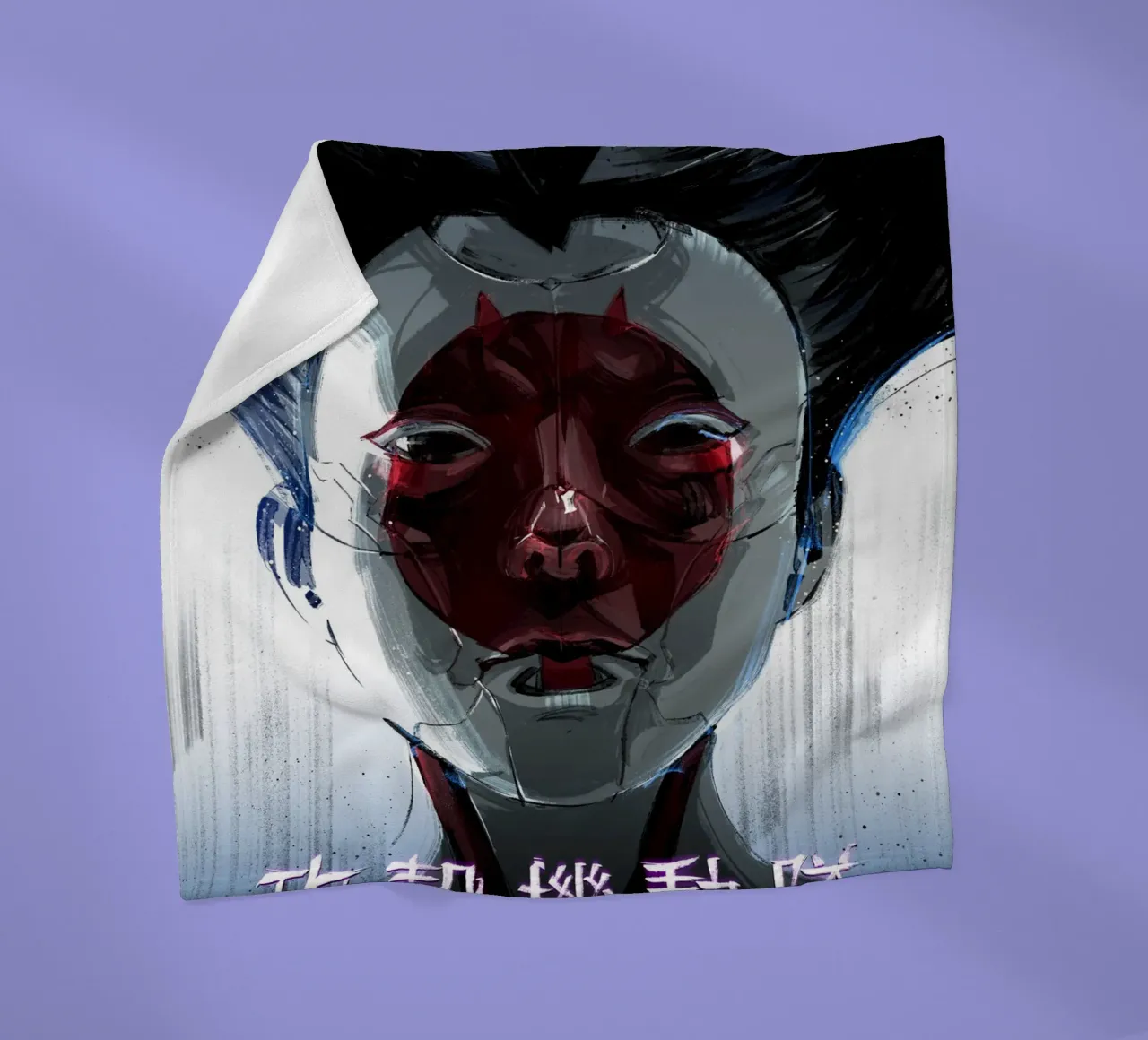 Ghost In The Shell coperta in pile da nabakumov