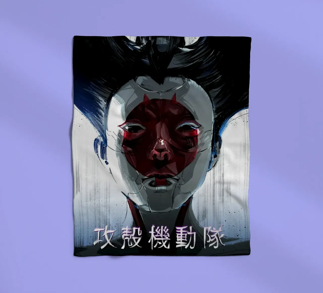 Ghost In The Shell coperta in pile da nabakumov