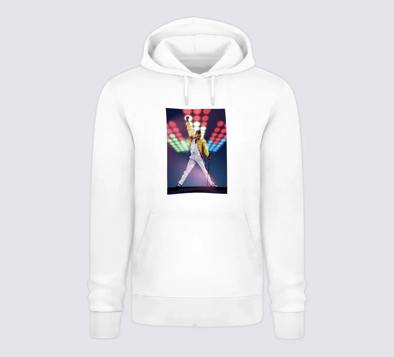 Freddie Mercury felpa con cappuccio da nabakumov