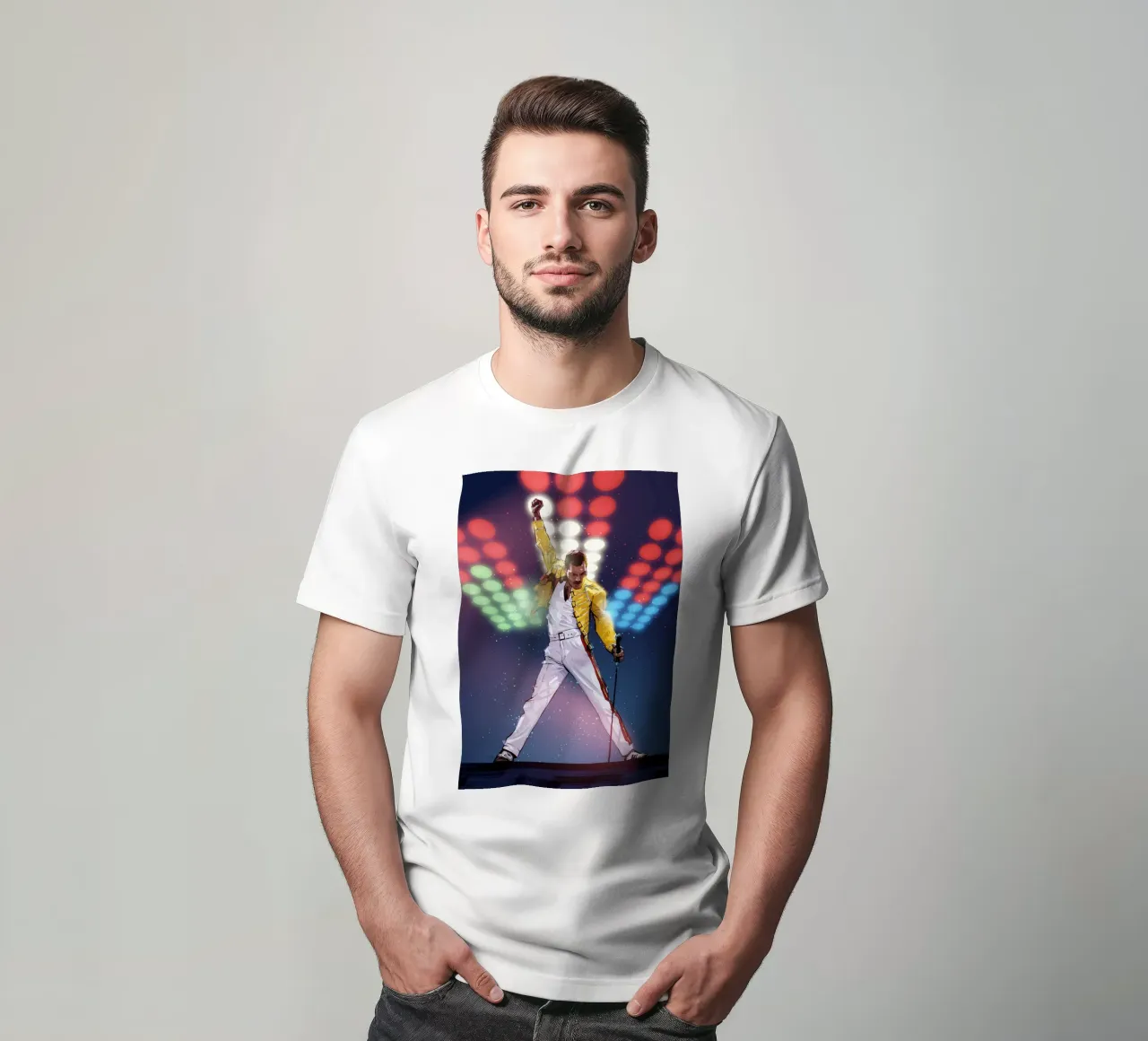 Freddie Mercury t-shirt da nabakumov